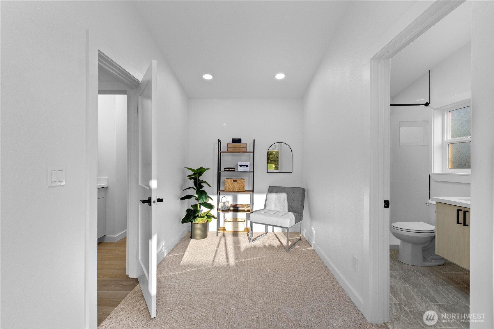 Primary Bedroom with Seating area or flex space