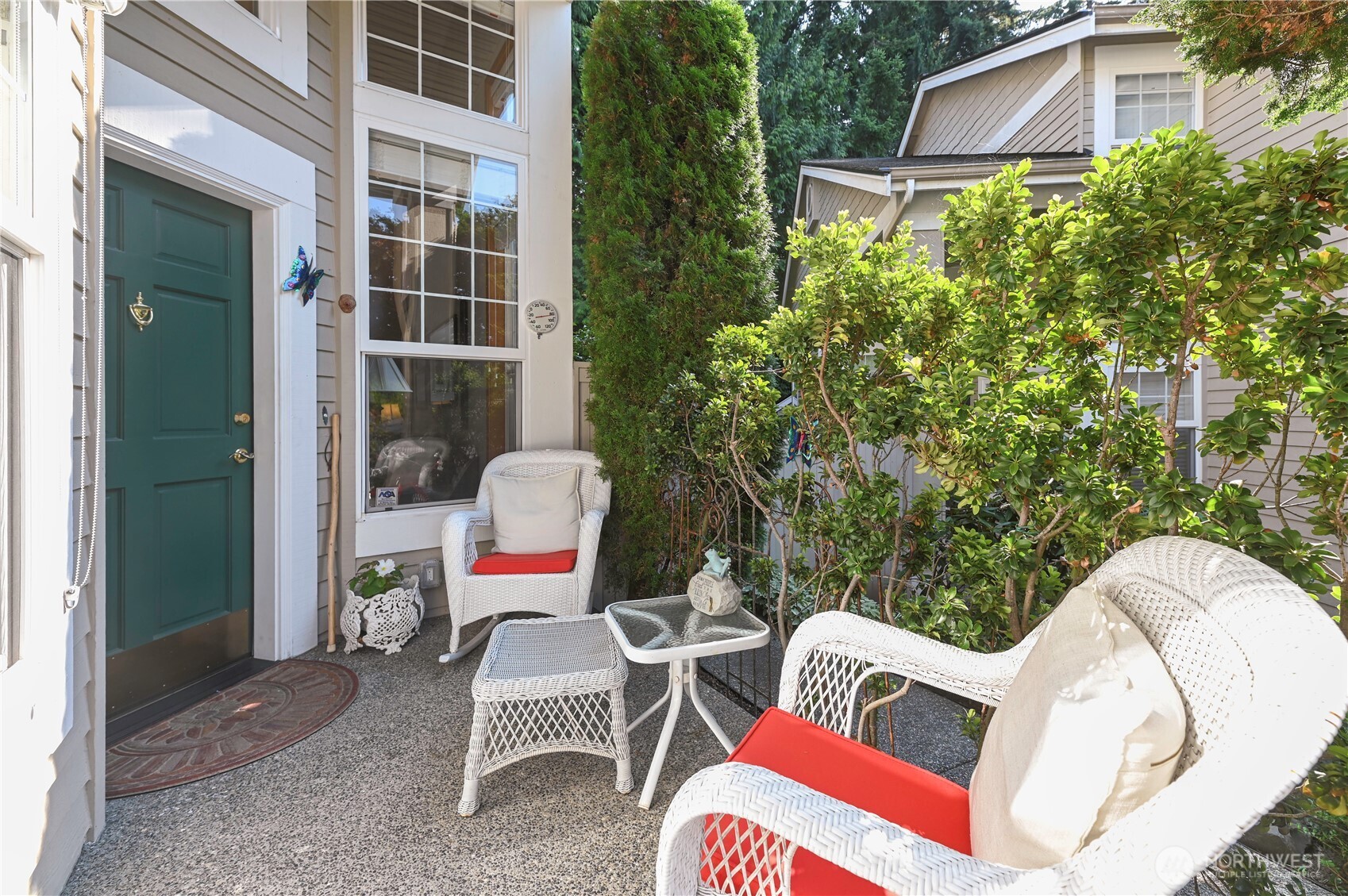 Front door entrance. Welcome Home