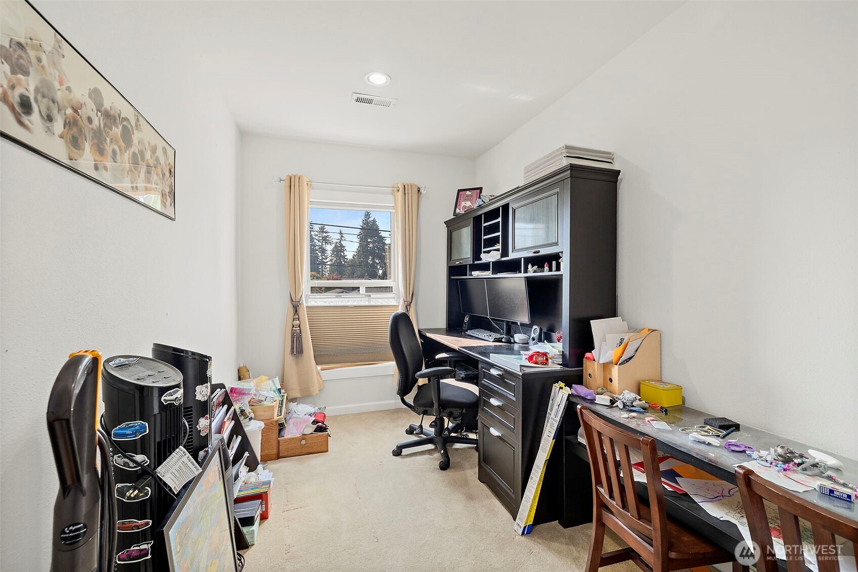 Bedroom 5 upstairs. Could be used as an office.