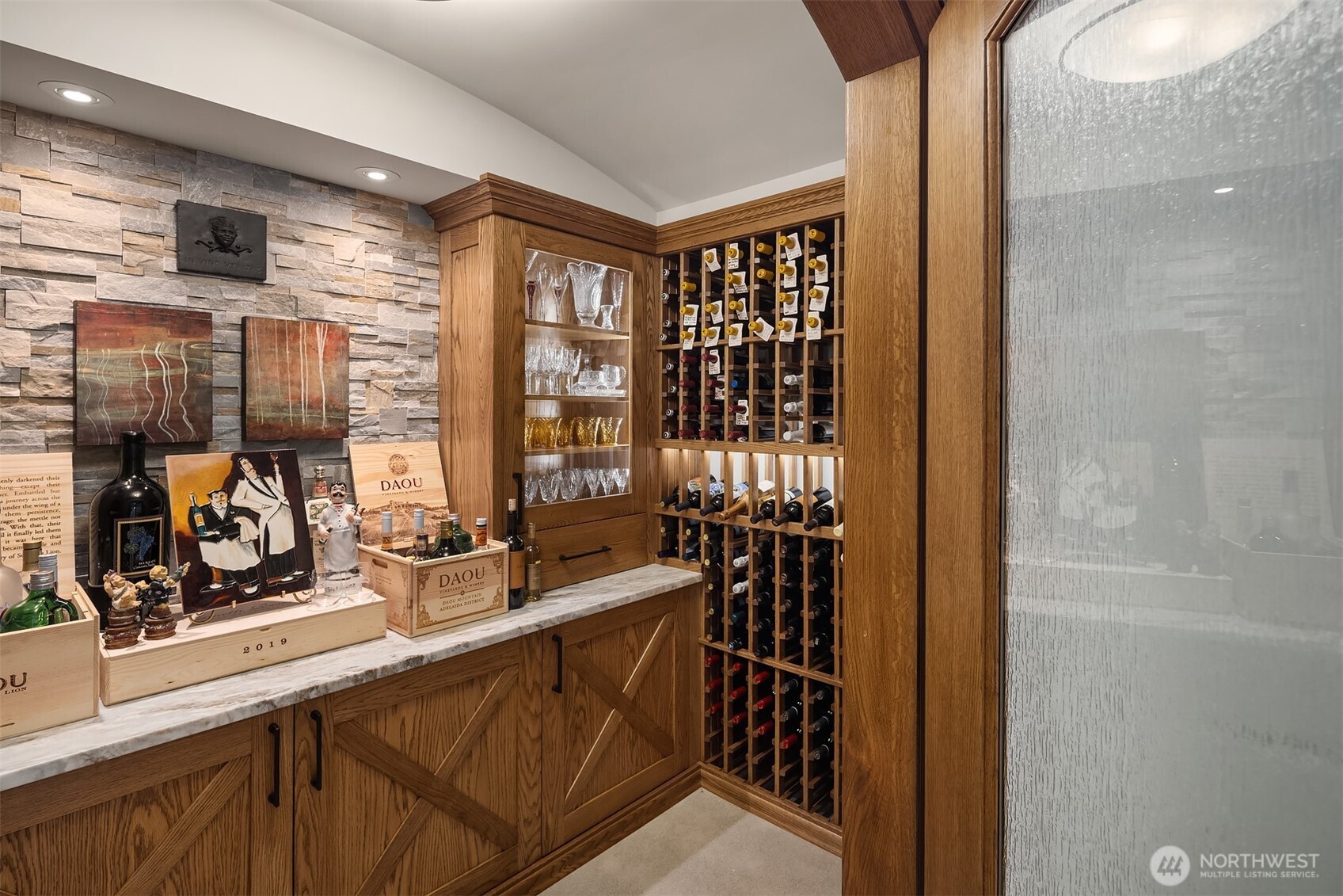 A temperature-controlled wine cellar. for your collection or the one you are about to start!