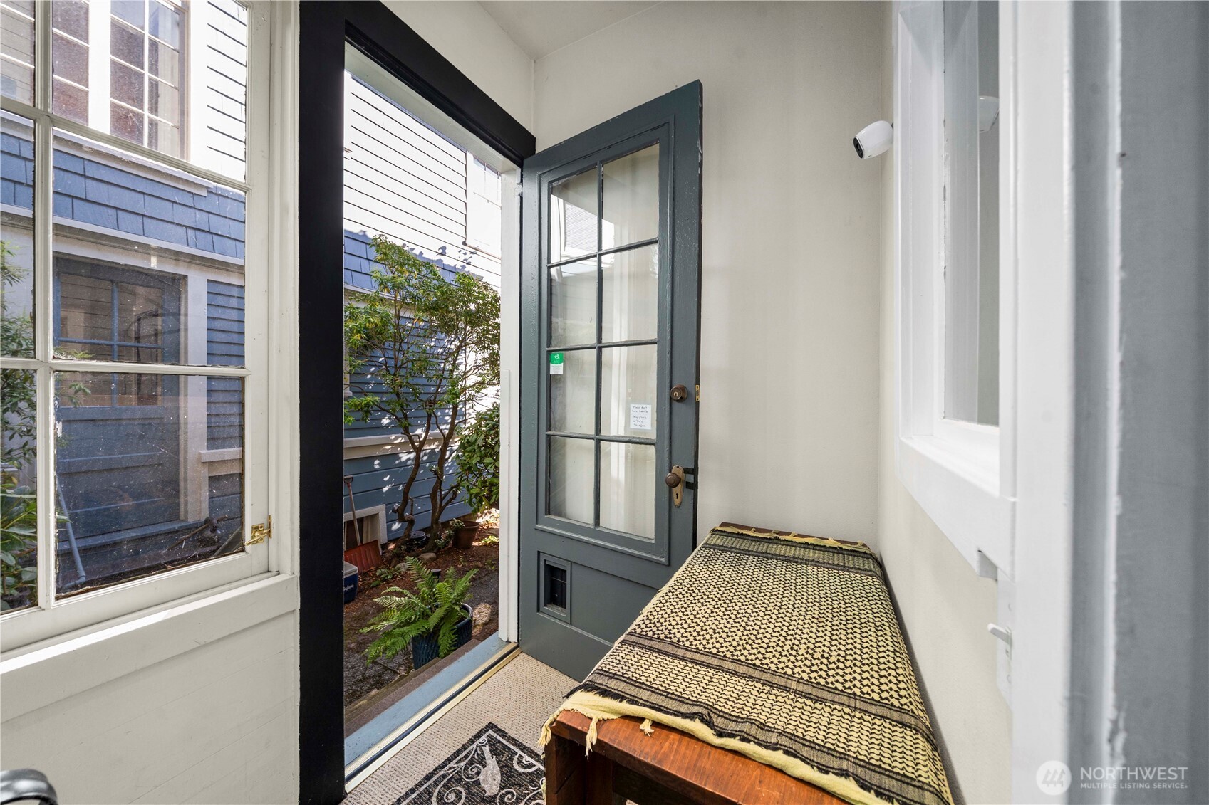 Your neighbor on the left of the photos is a Church