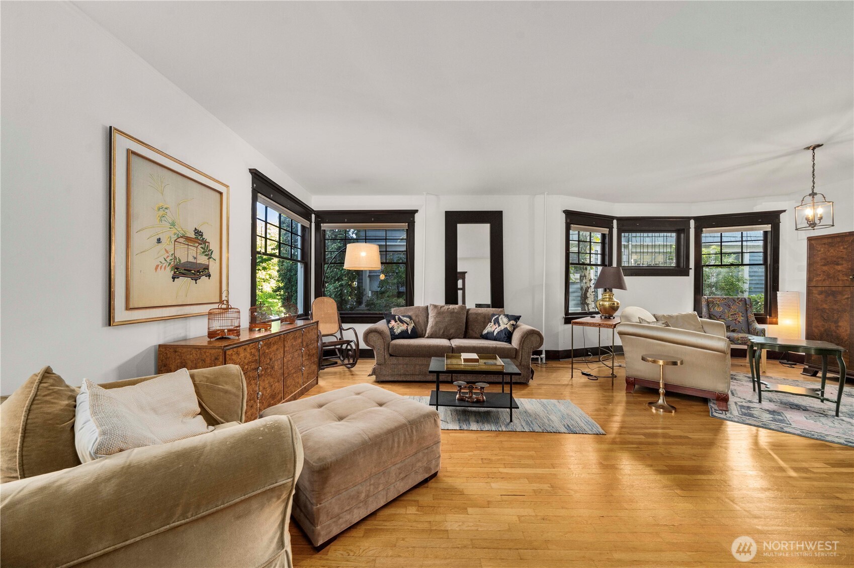 Classic Triple Bank Craftsman Windows