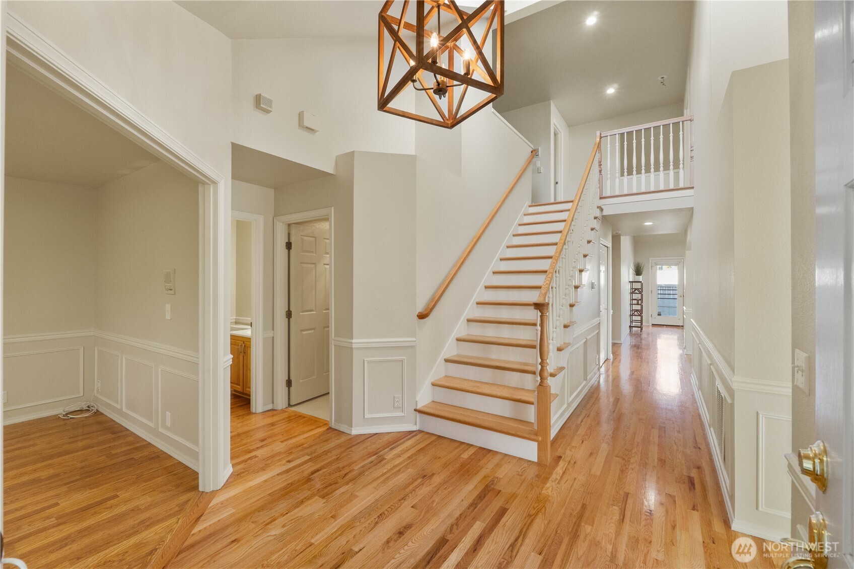 Dining room with great natural light