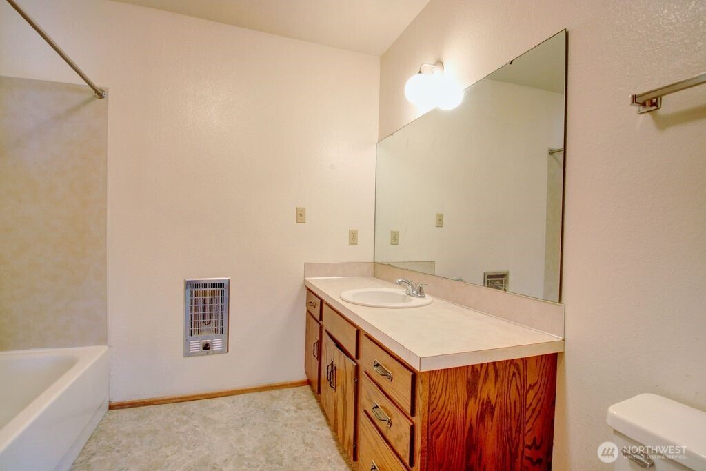 Second bedroom at the end of the hallway.