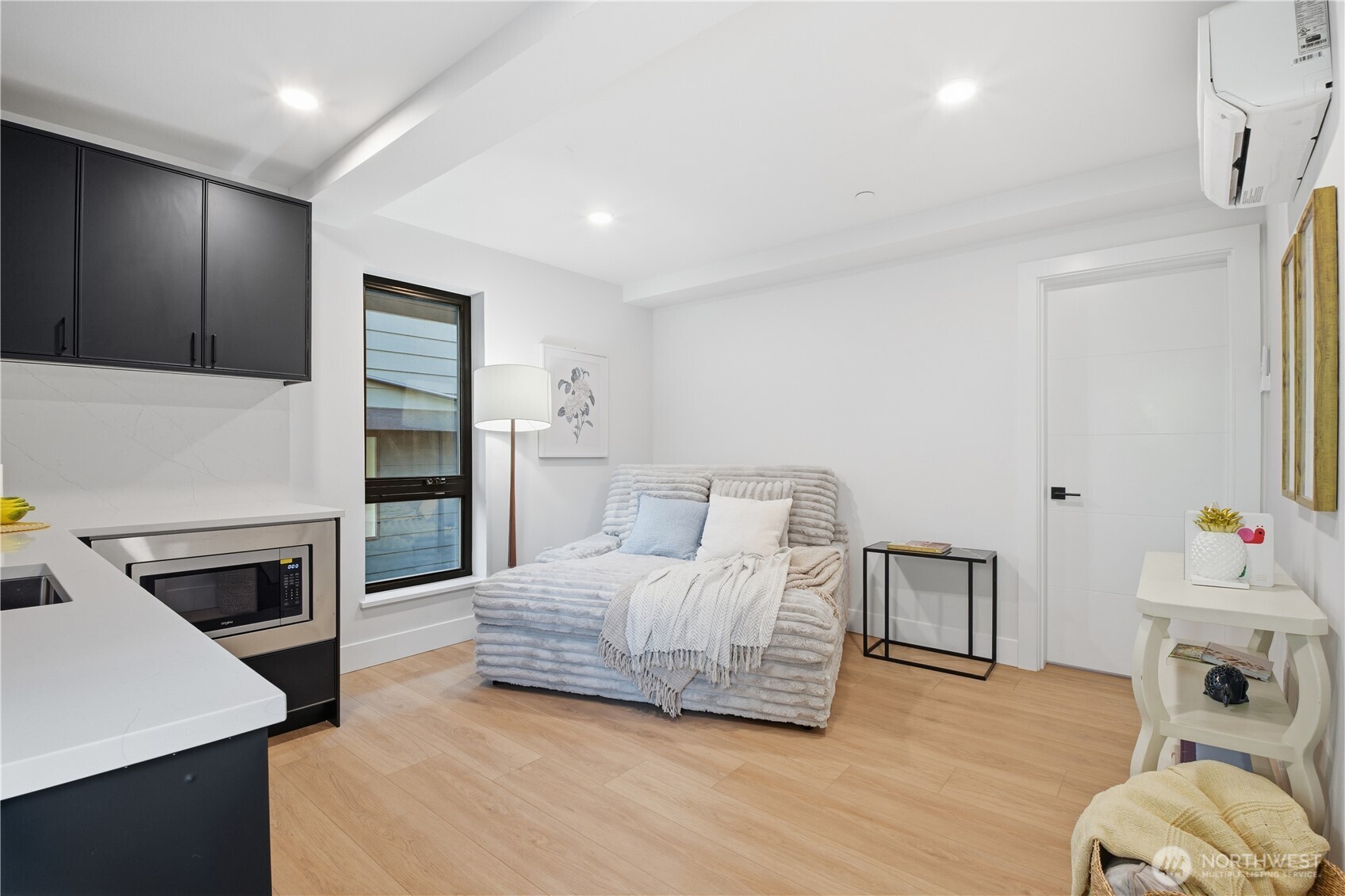 Lower Level Living Room & Kitchenette