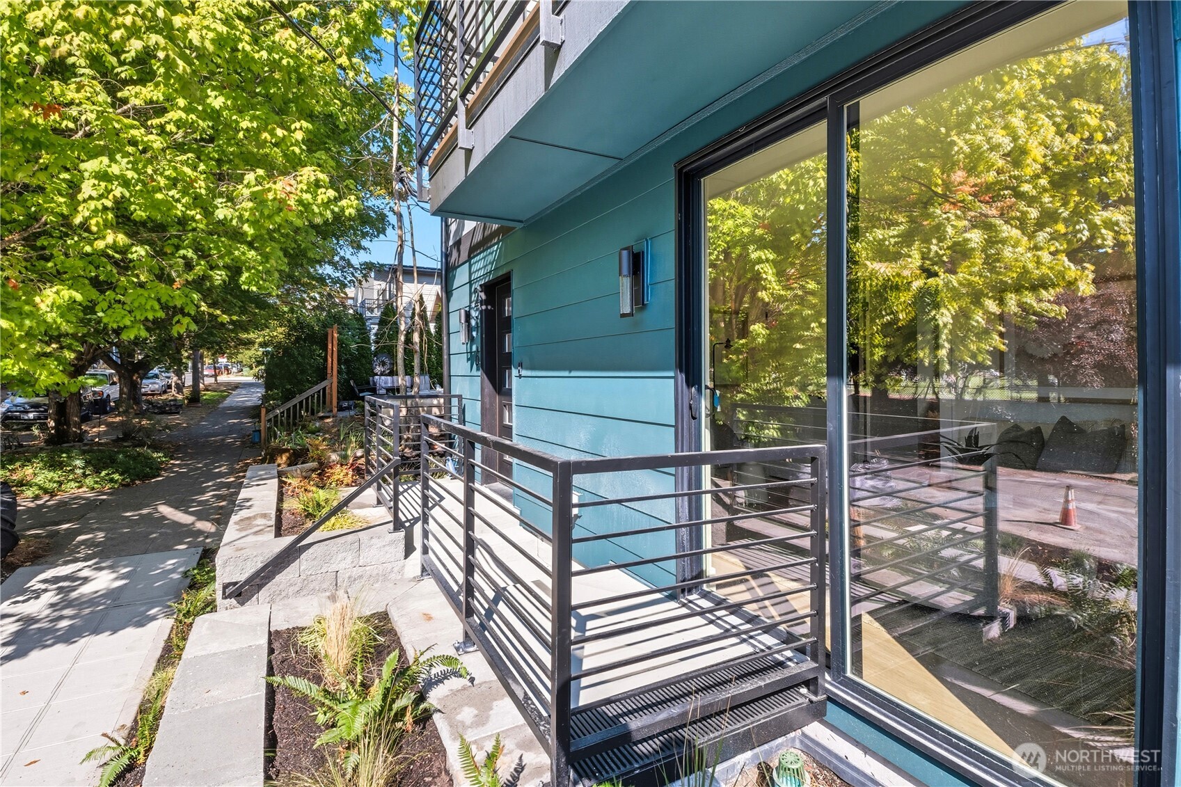 Main Level Balcony Views of Miller Park