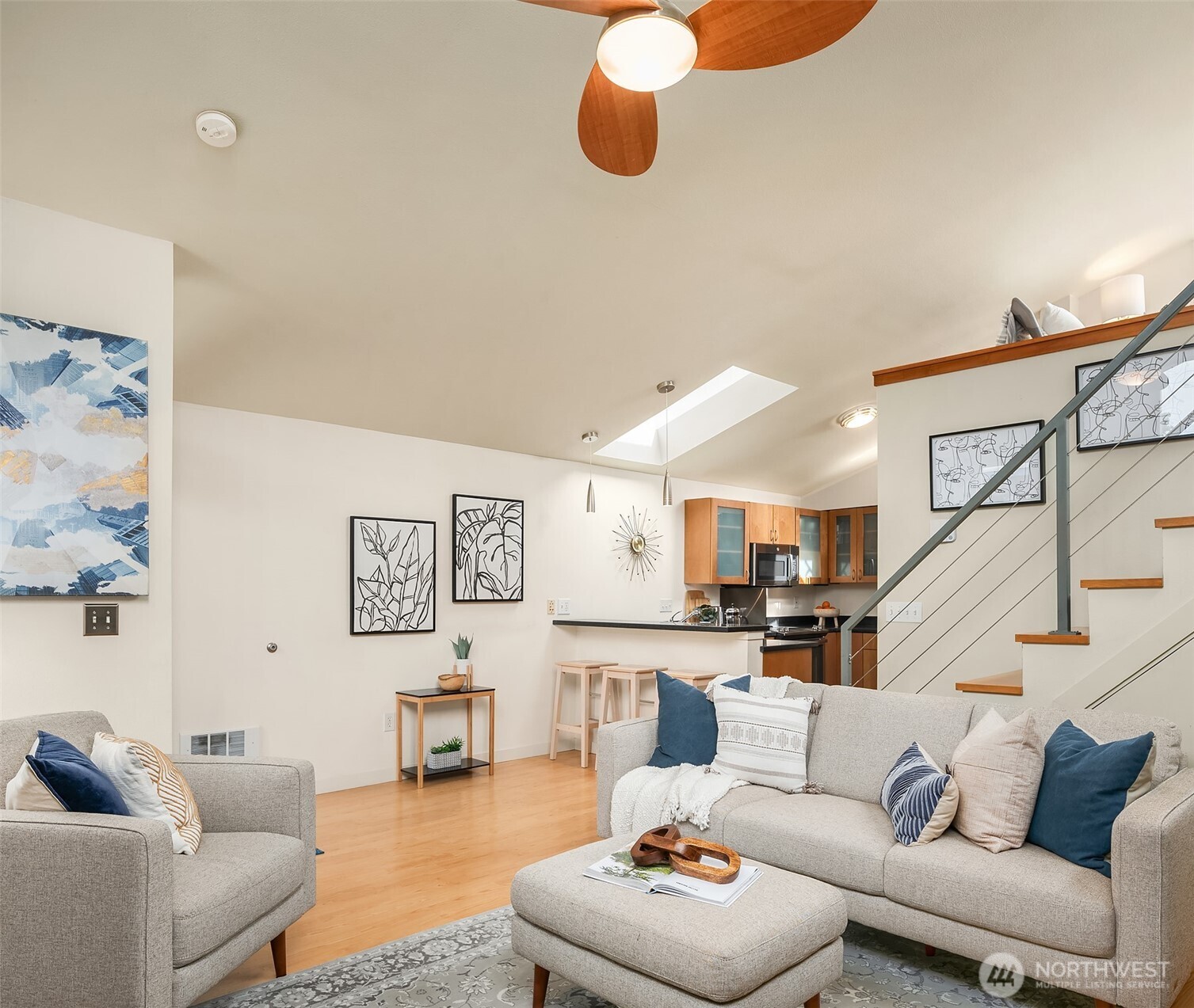 Summer days sunning and friends over for a barbecue.