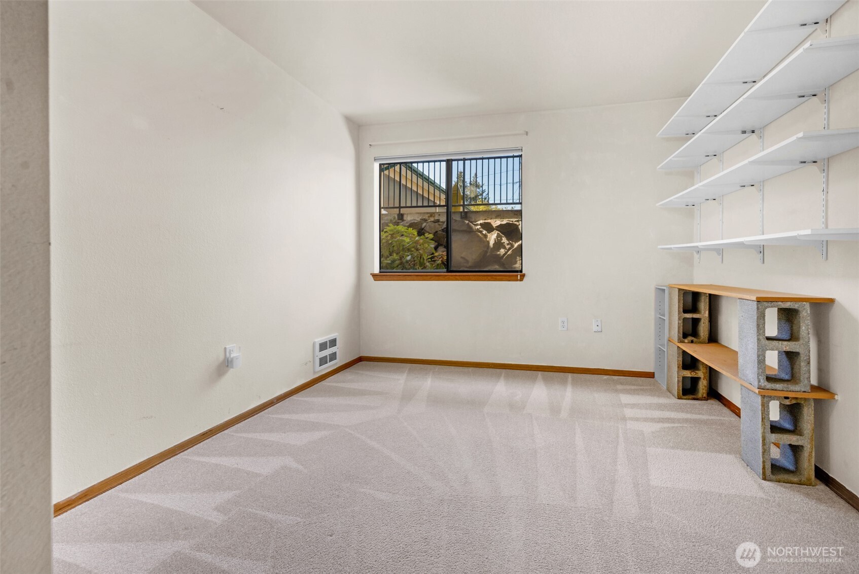 Second bedroom is good sized.