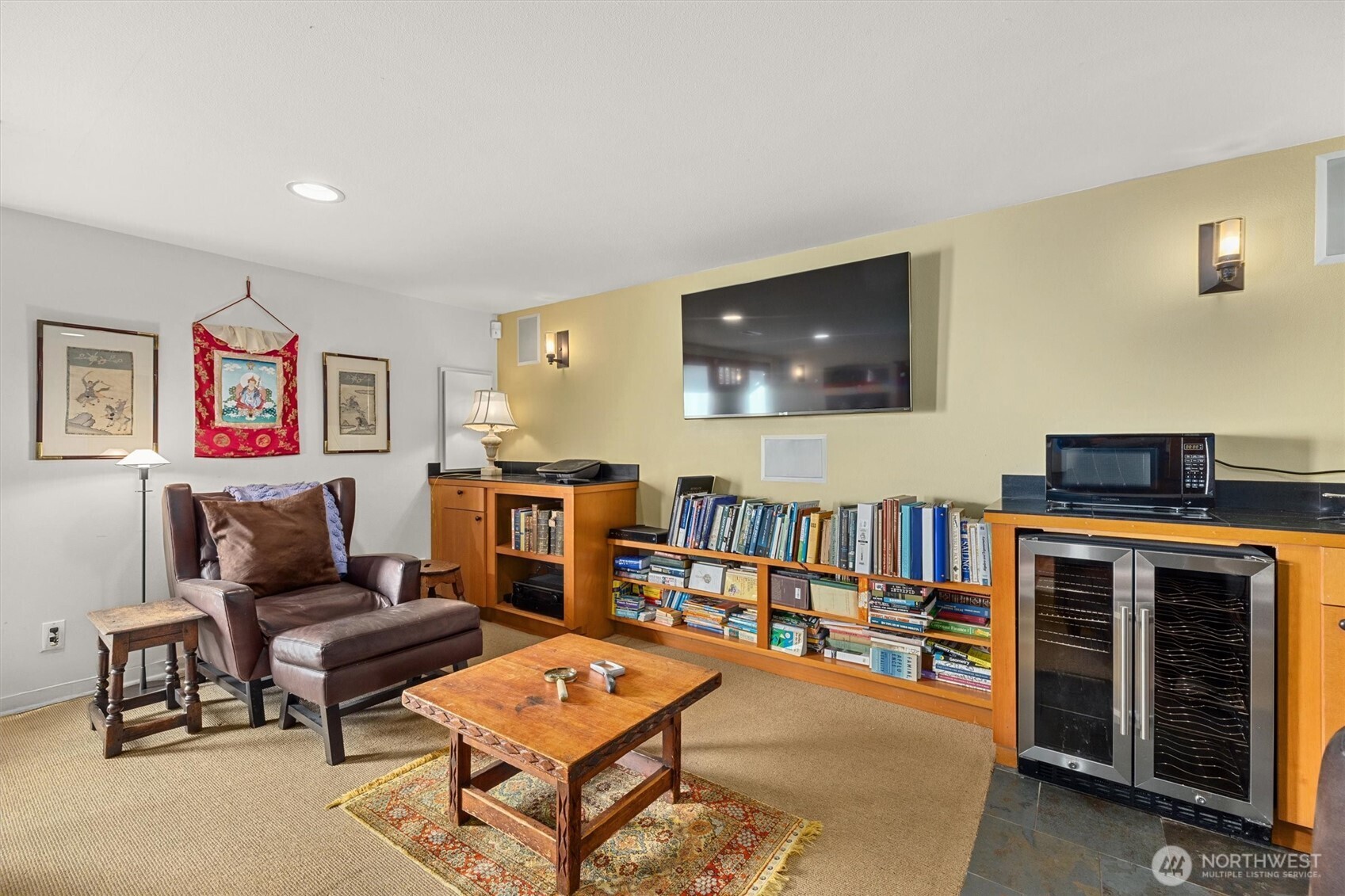 Used for media, the surround sound experience enhances the enjoyment of your favorite movies.