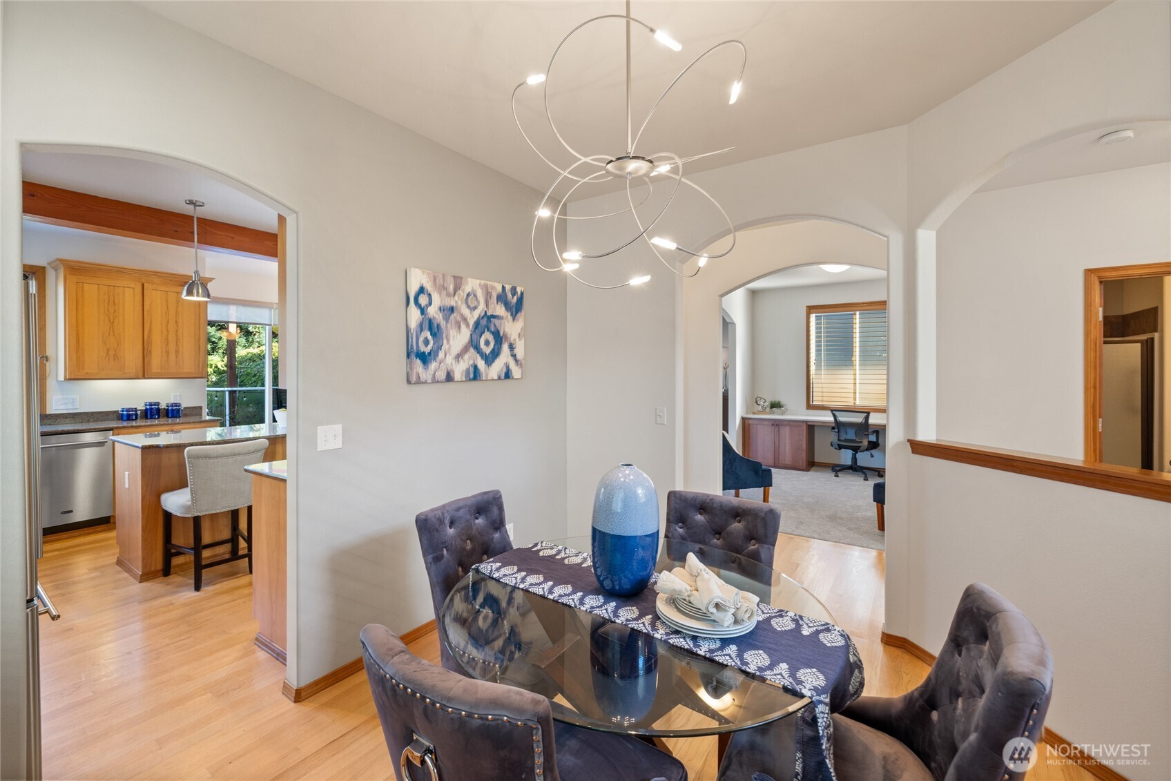 You'll love the natural light coming into the living room and kitchen