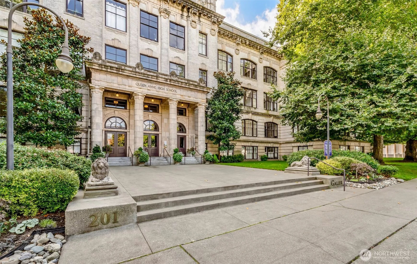 Galer Street Entrance