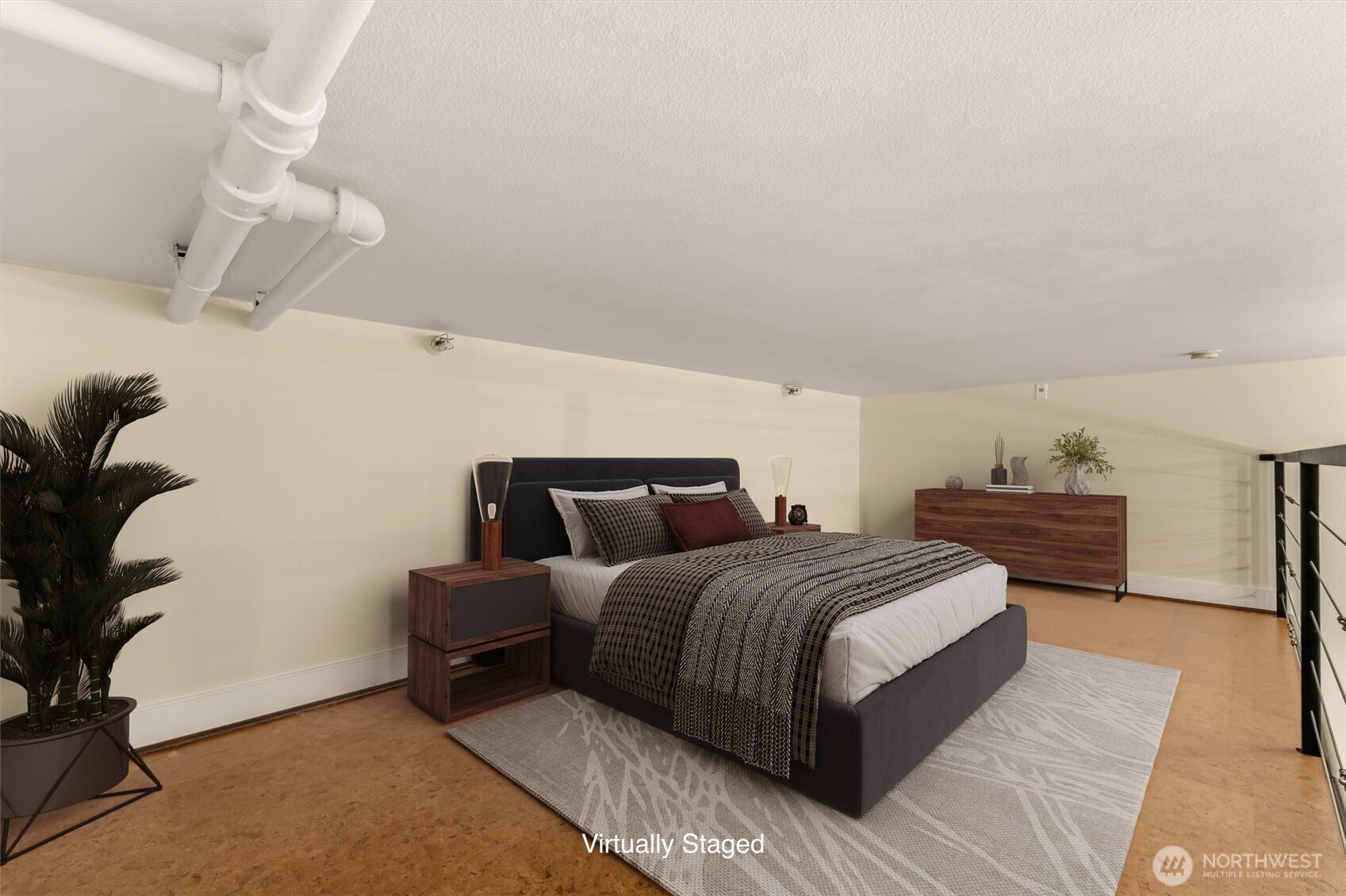 Spacious Loft Bedroom