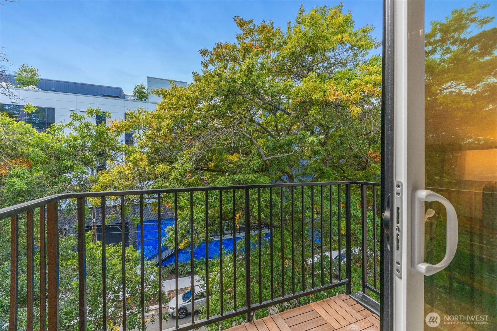 Primary suite walk-in closet.
