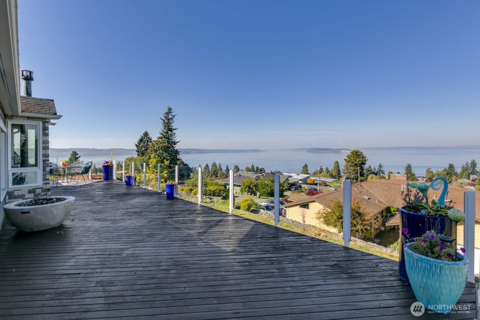 view looking northwest