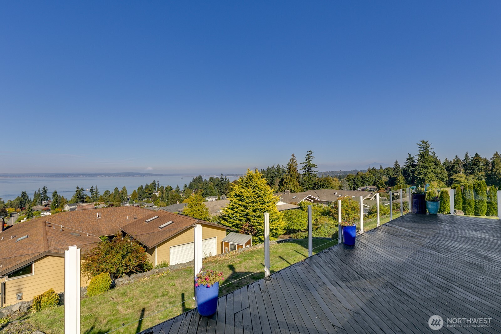 View looking Northeast