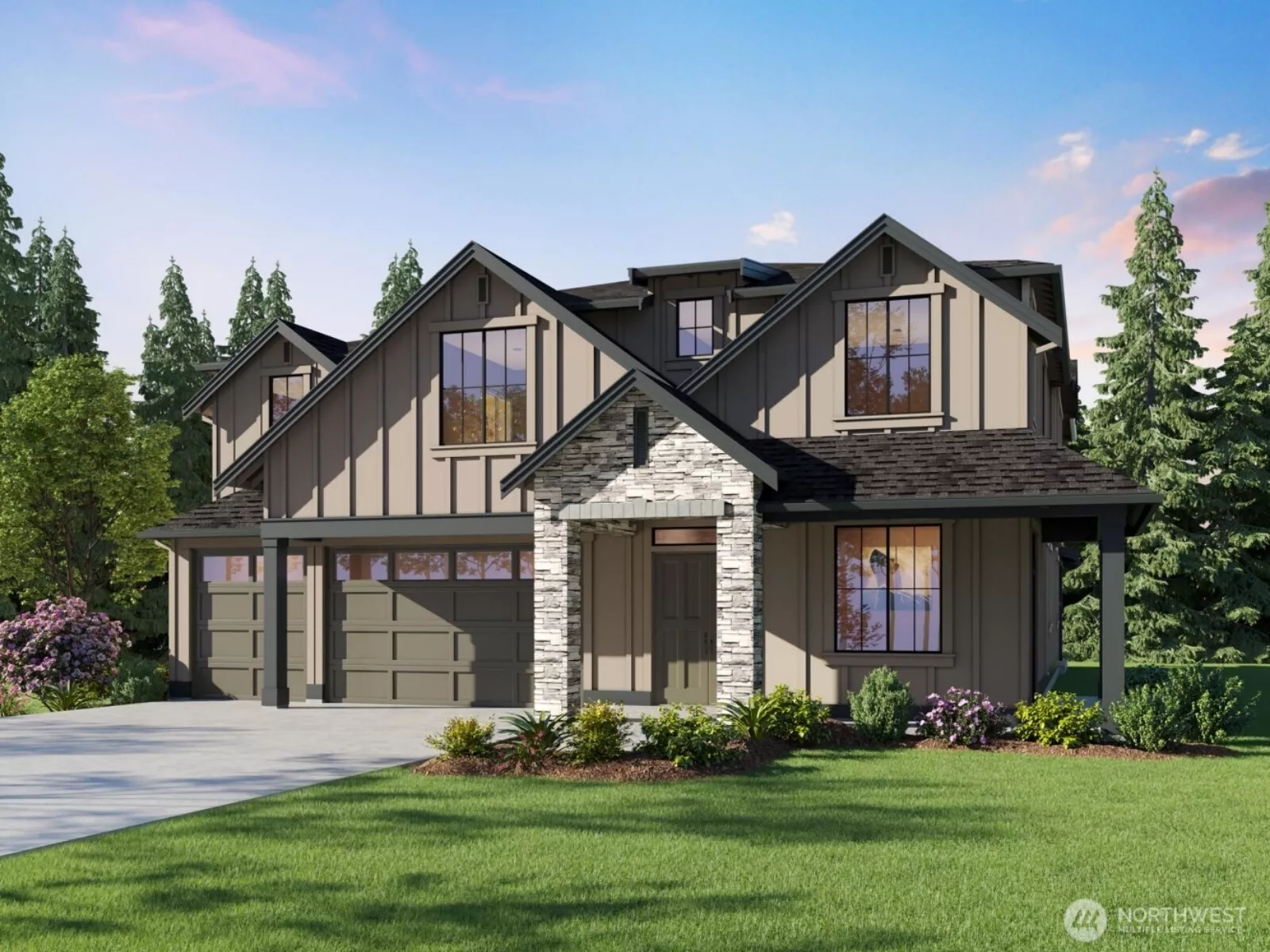 Rendering - actual home may vary