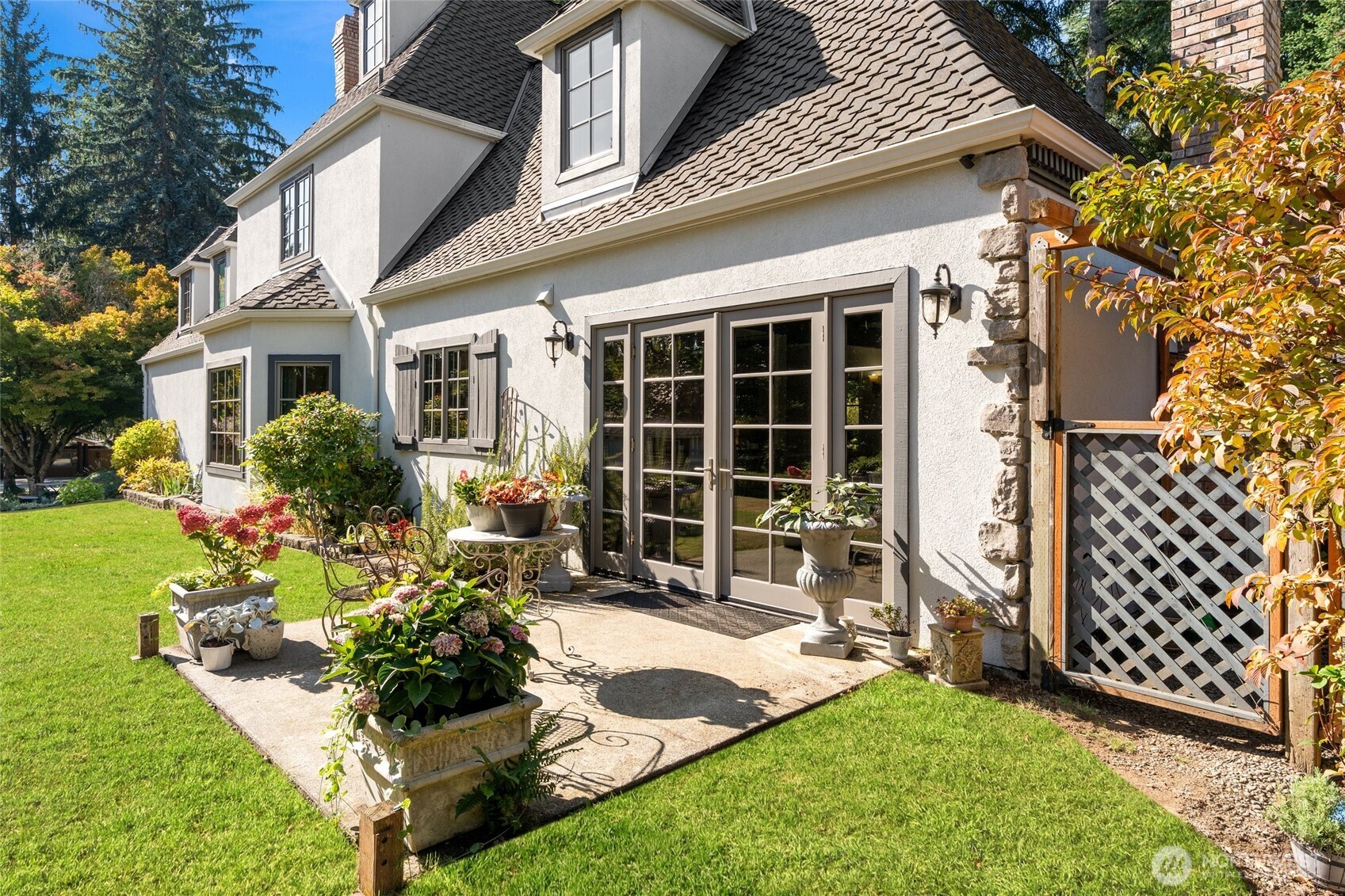 Quietly tucked away on a peaceful 1.5 acres.