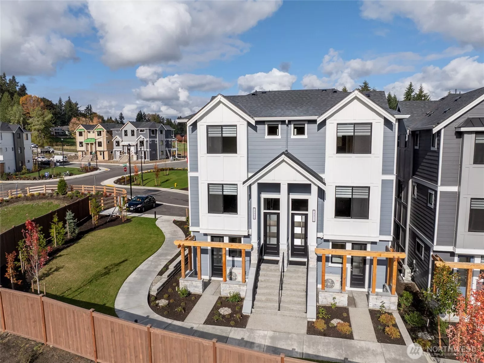 Welcome to Legacy Farms Townhomes! 3 plans to choose from! 3 story, 3 and 4 bedroom high end homes set in a peaceful and lush Woodinville location just minutes to Kirkland and the Woodinville wine district! Photos are for representational purposes only.