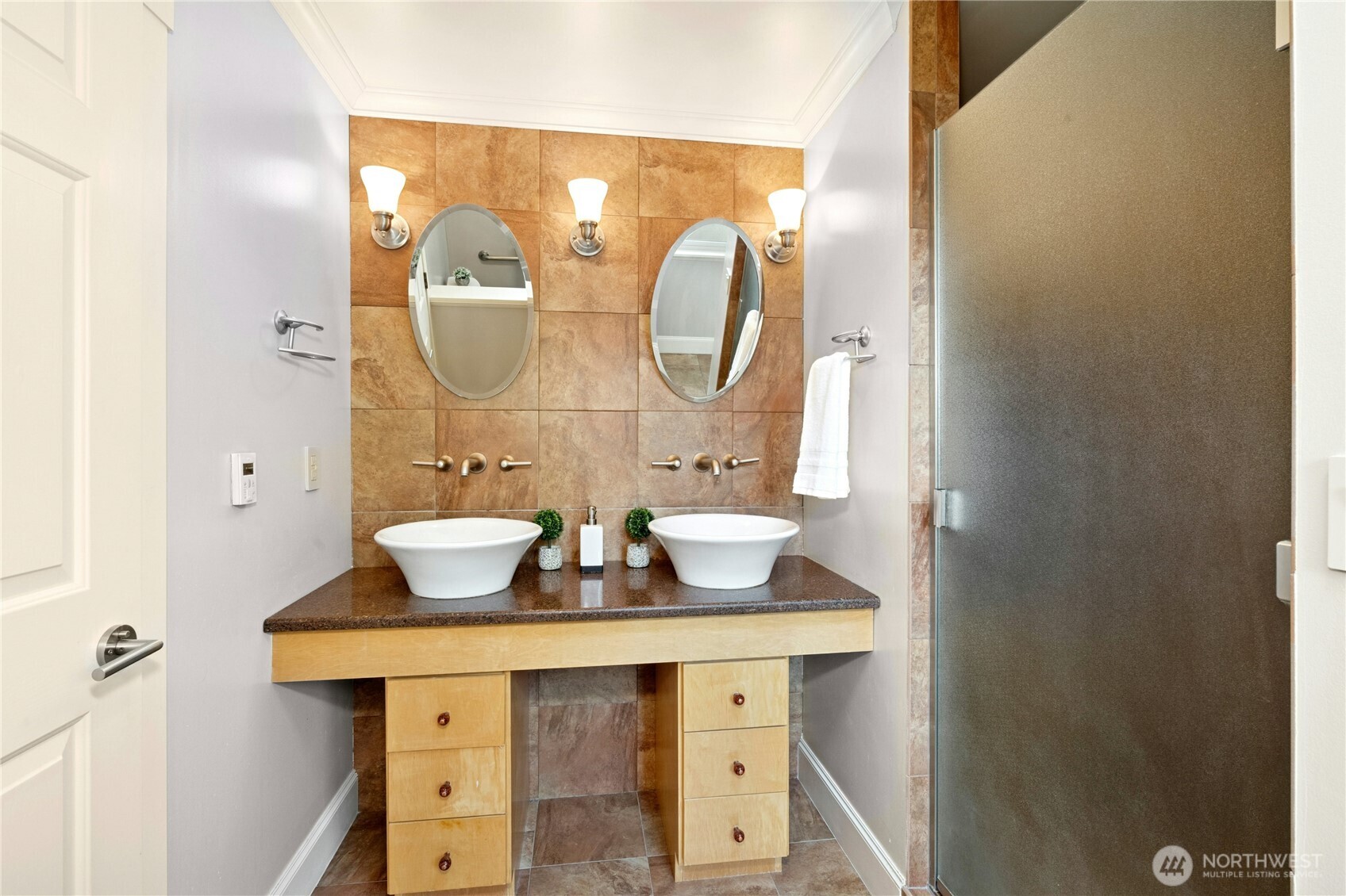 ...with heated flooring