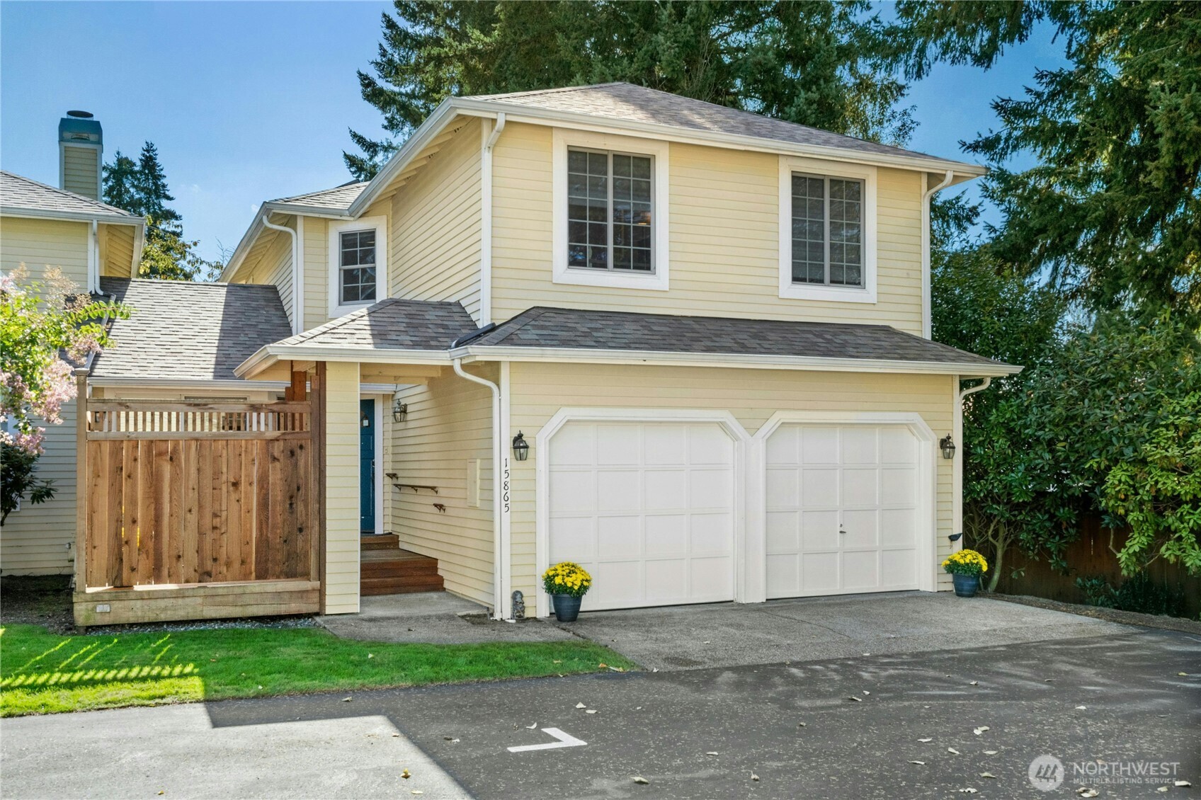 Two Car Garage with lots of nearby visitor parking