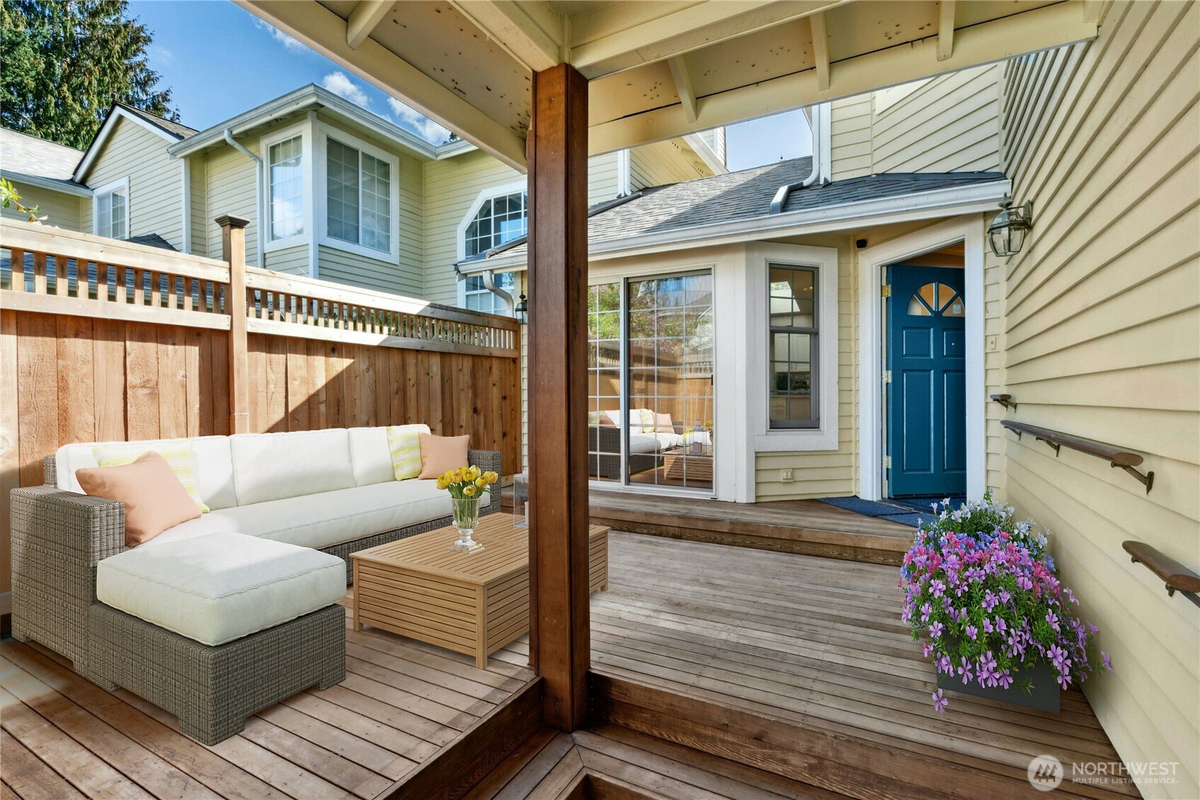 ....in a serene setting