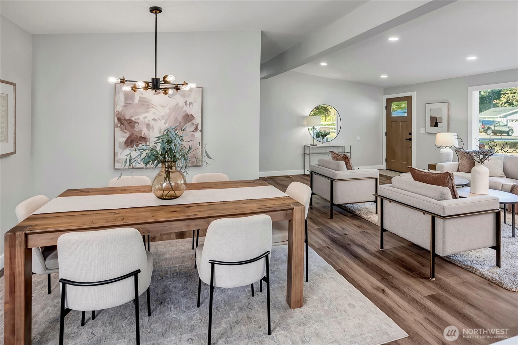 Integrated dining area