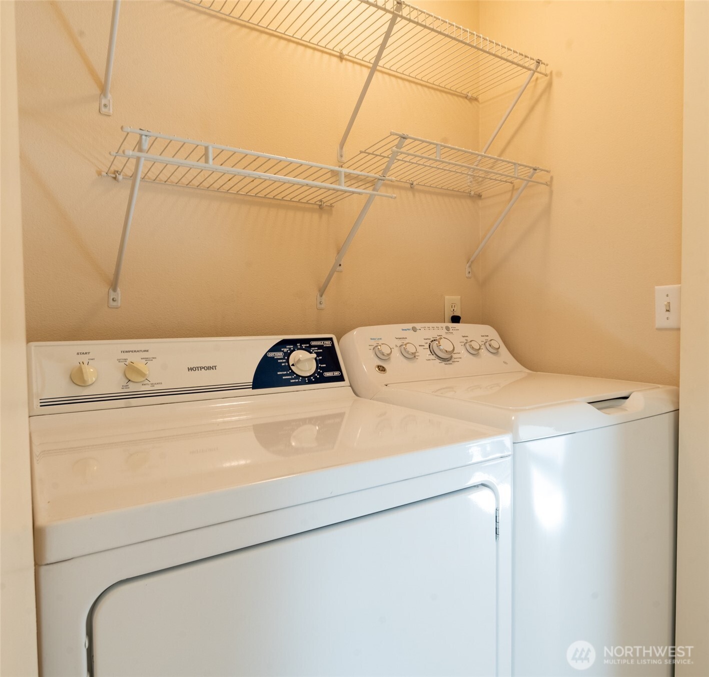 In unit washer and dryer