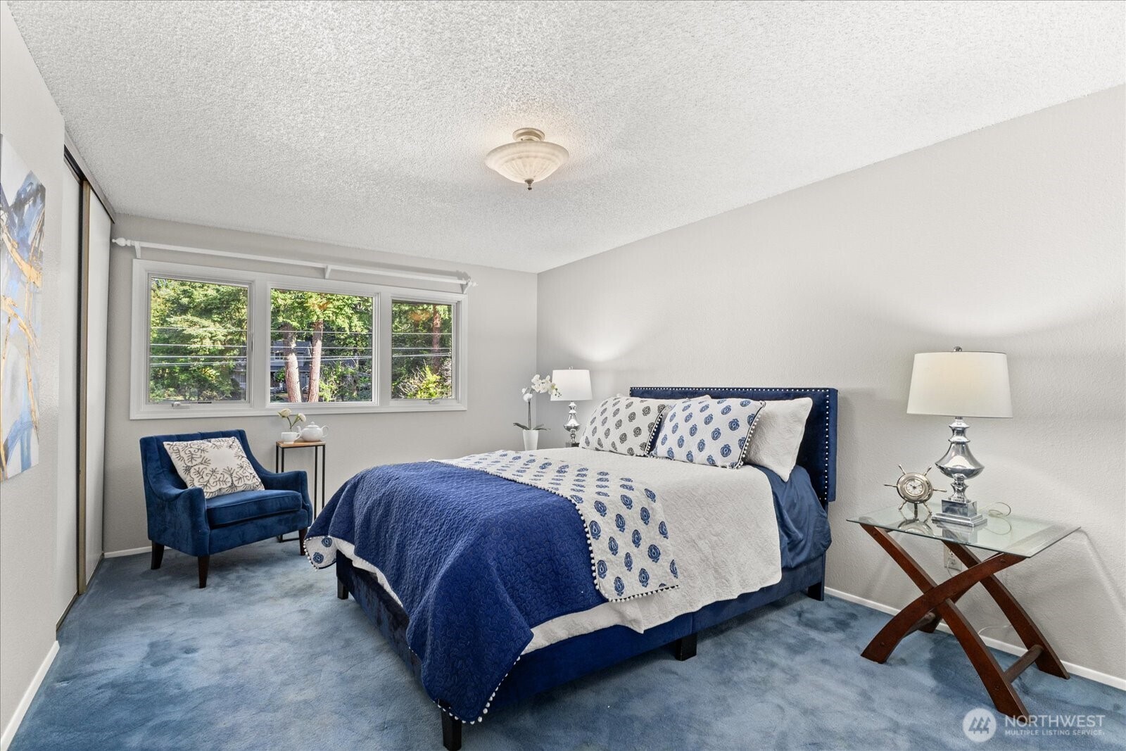 Primary bedroom with two closets