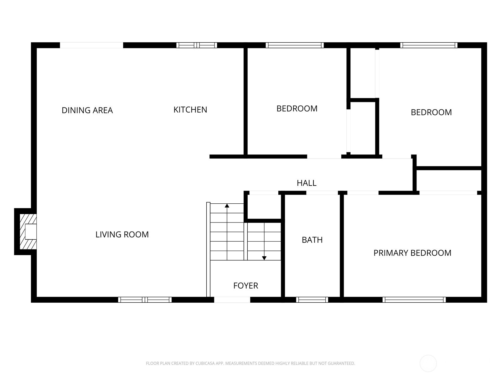 *large primary bedroom is on lower floor & not as noted on floorplan*
