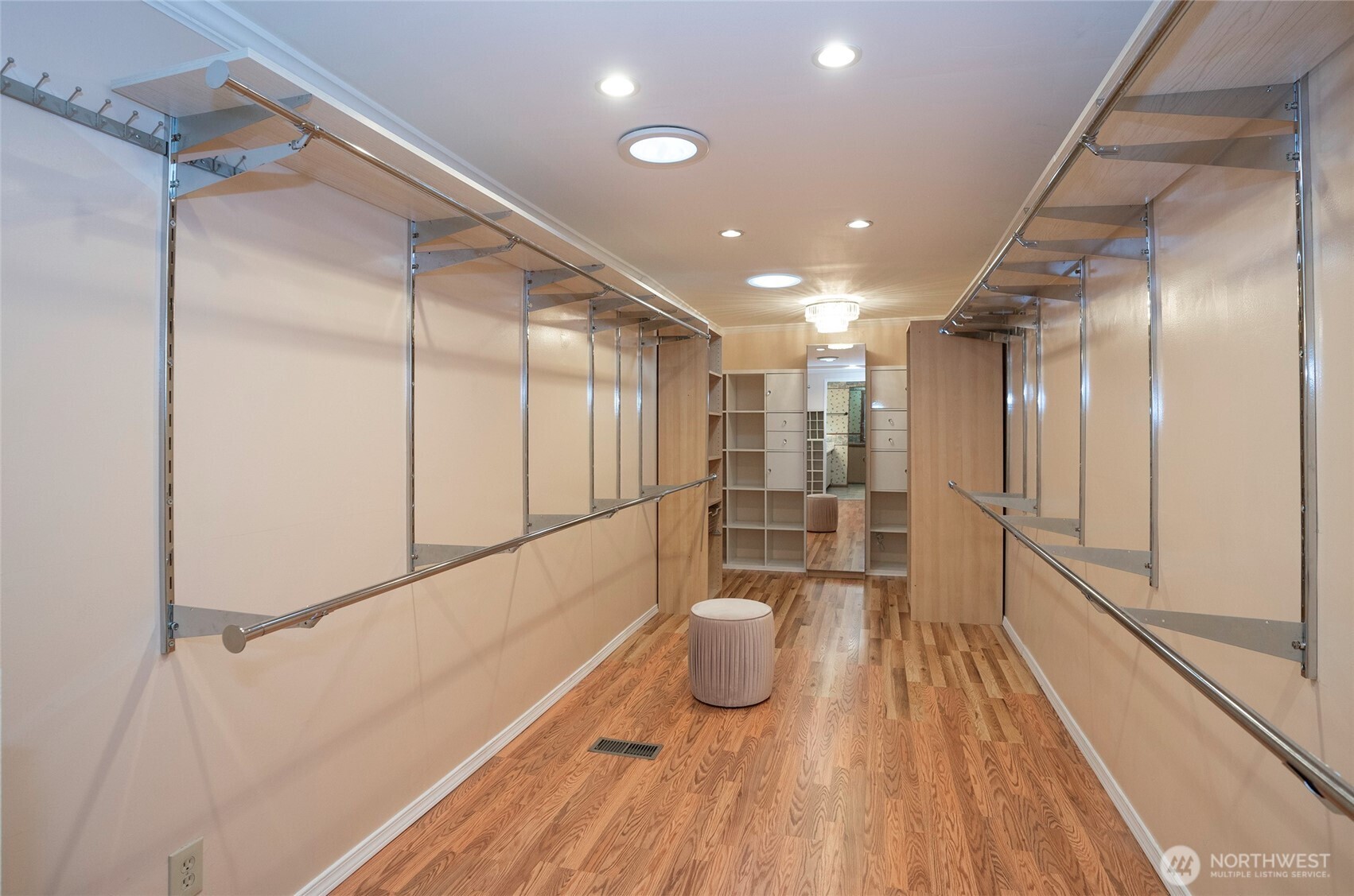 Another view of the primary ensuite, with the shower located just around the corner.