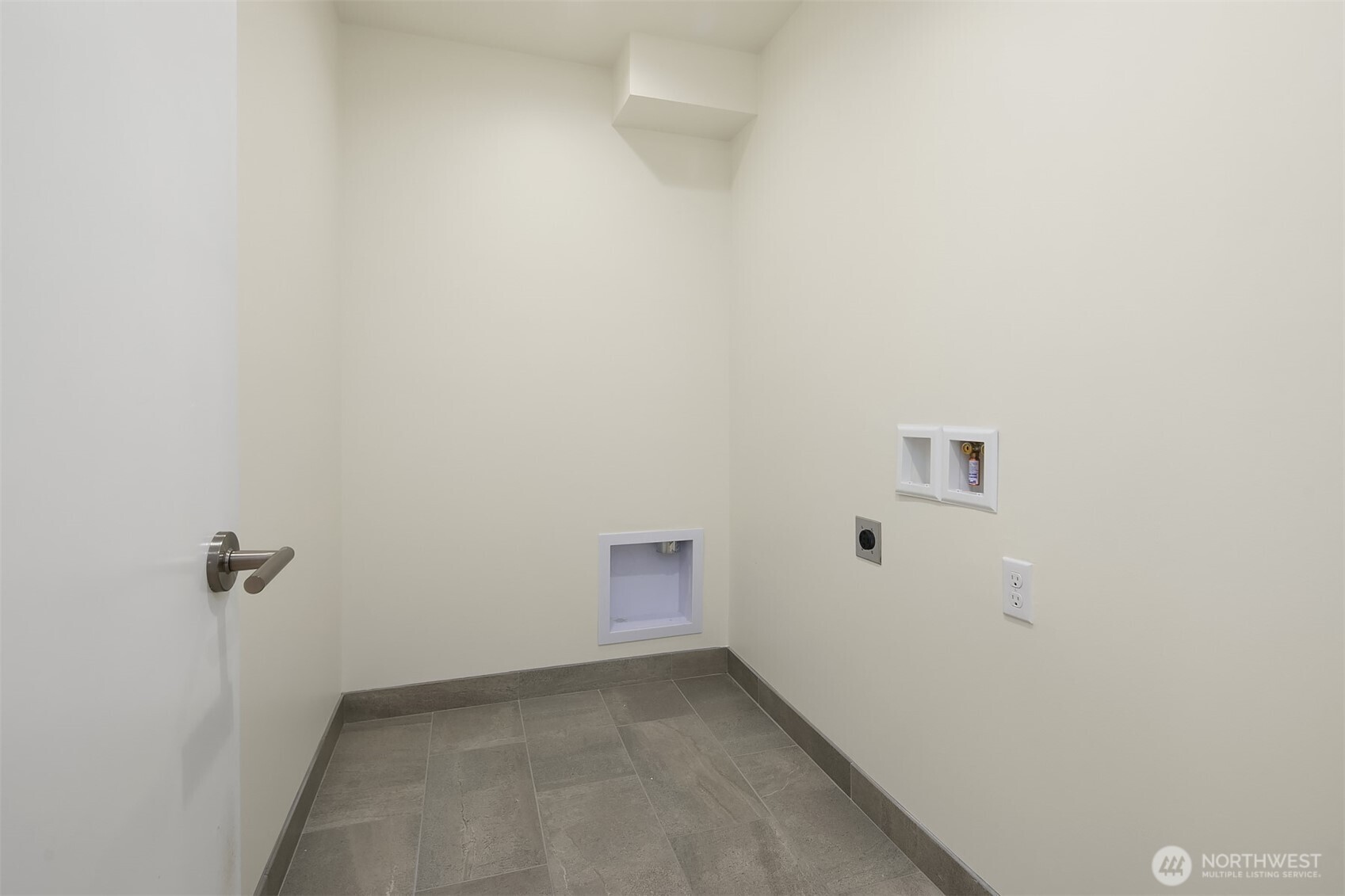 Lower level utility or storage closet! 2nd set of W/D hook ups here.