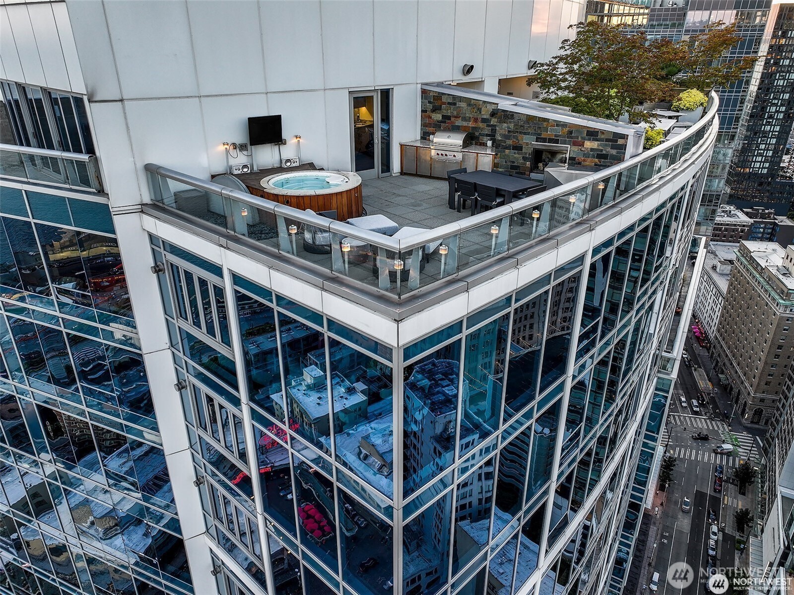 top of the world 39th floor private patio