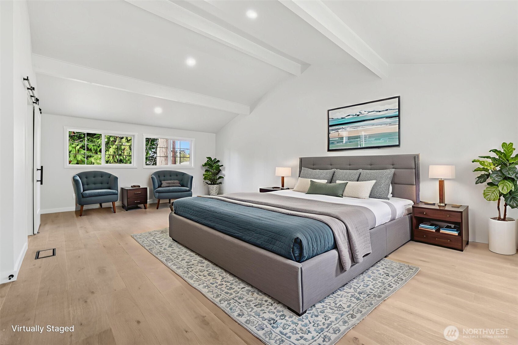 Master Bed1 Virt Staging