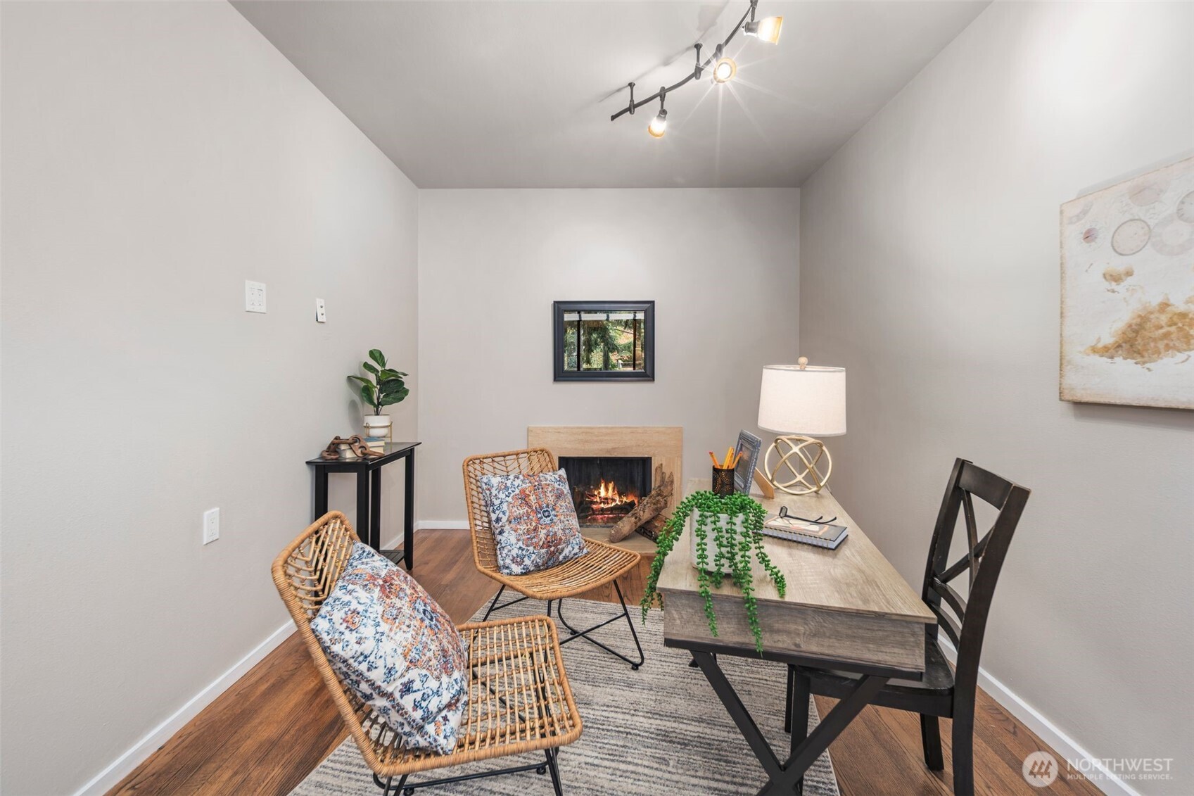 Generous cabinet space throughout.