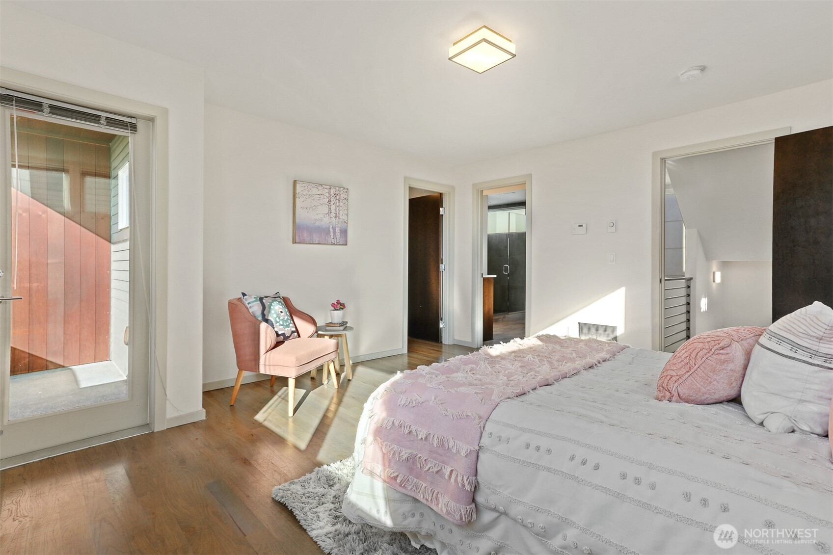 Door to private master deck