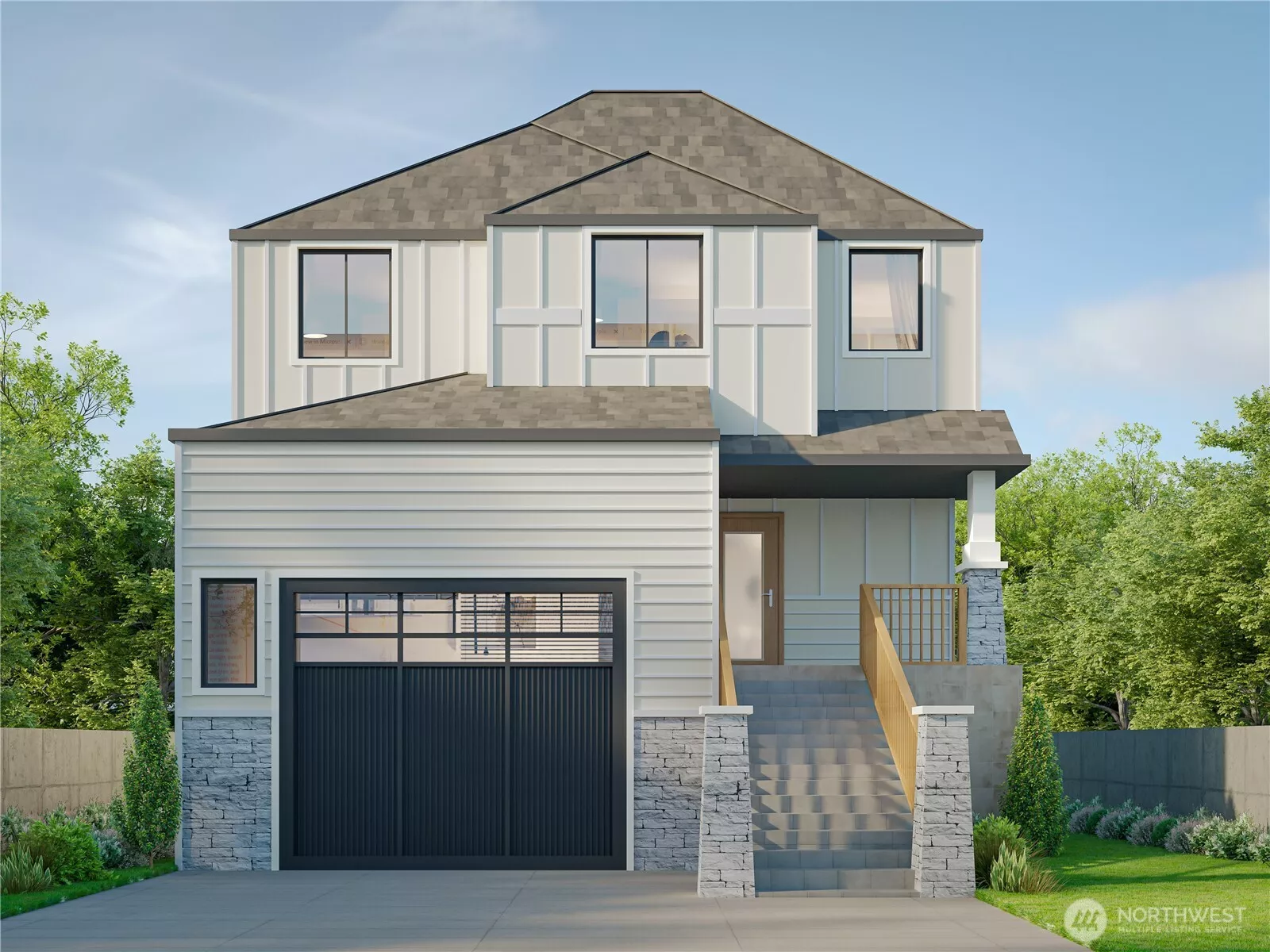 Exterior renderings are examples only and are for illustration purposes; actual finishes and details may vary.