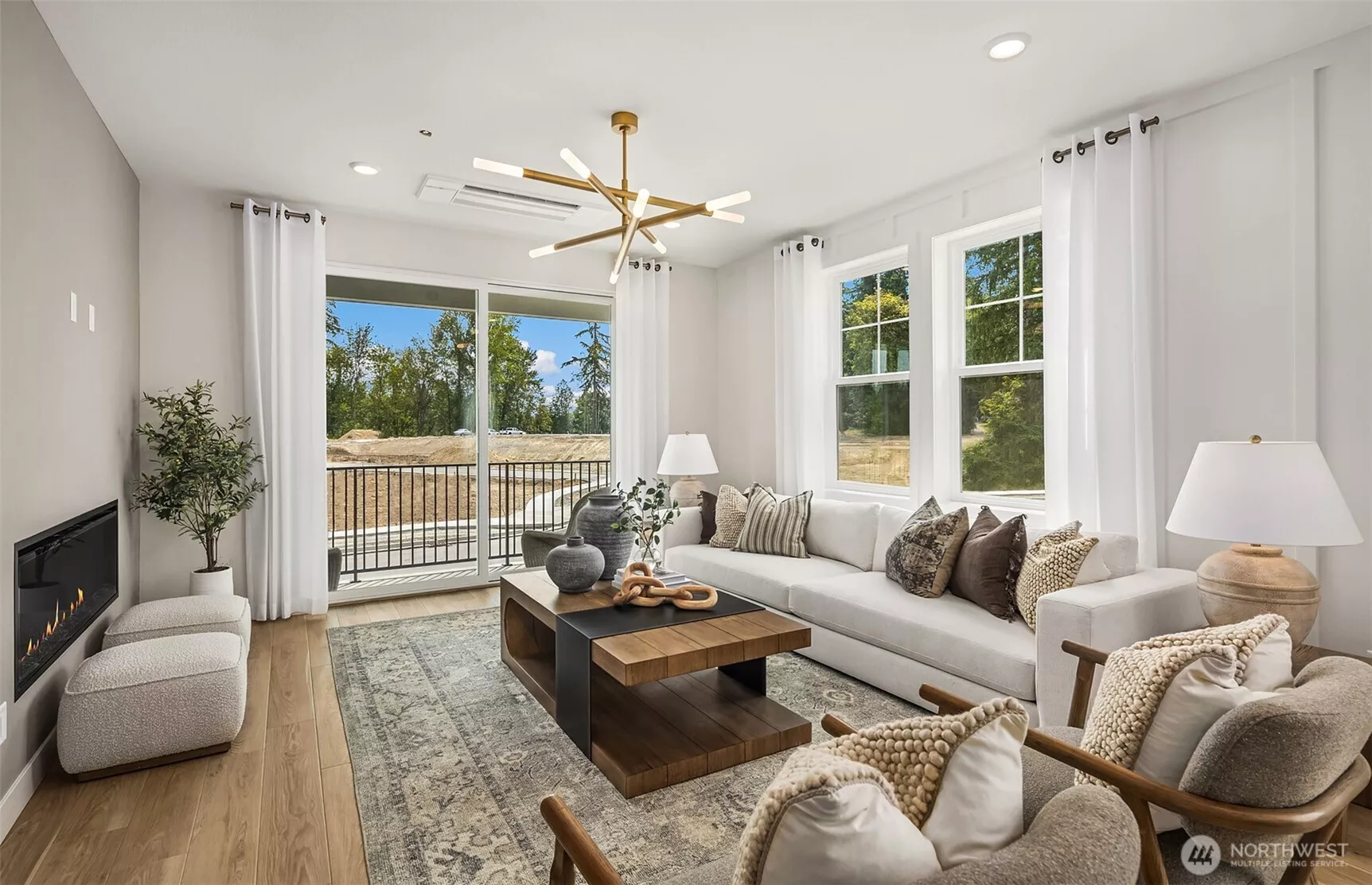 Get cozy in front of the fire or lounge outside on your balcony, similar home