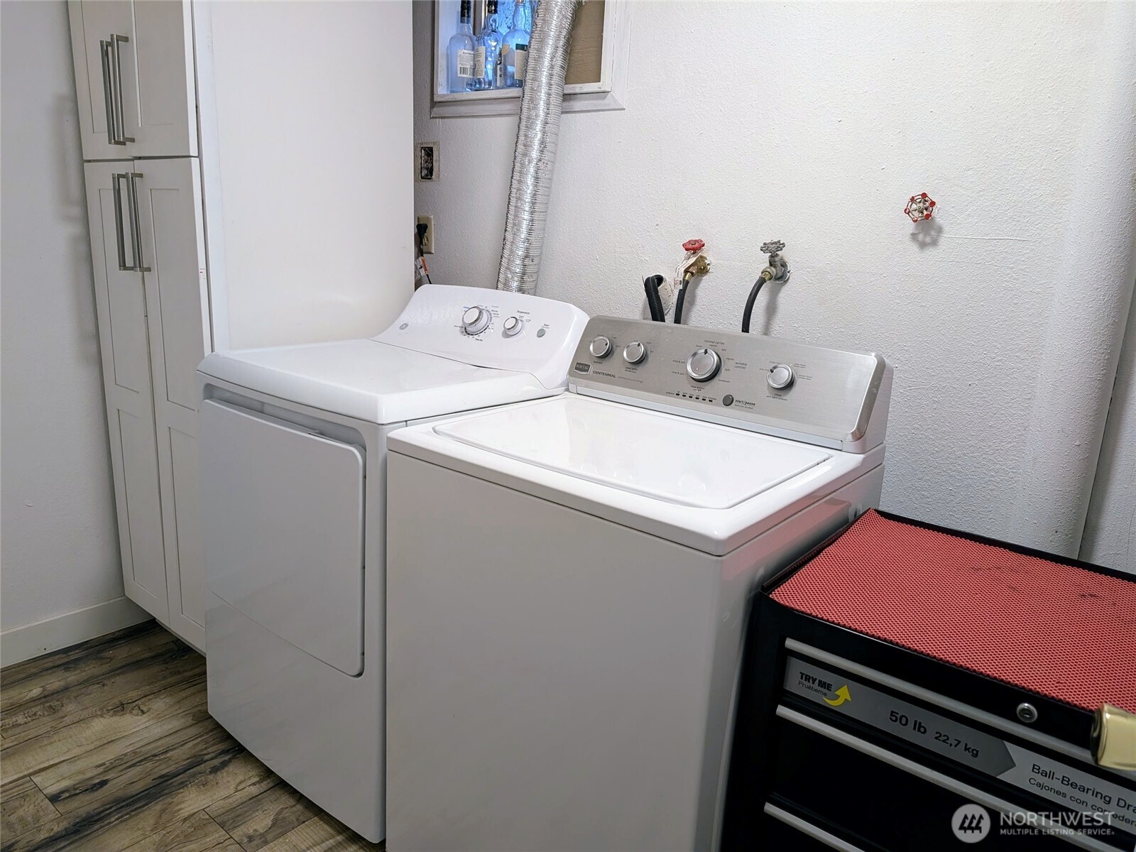 Laundry room w/ storage space