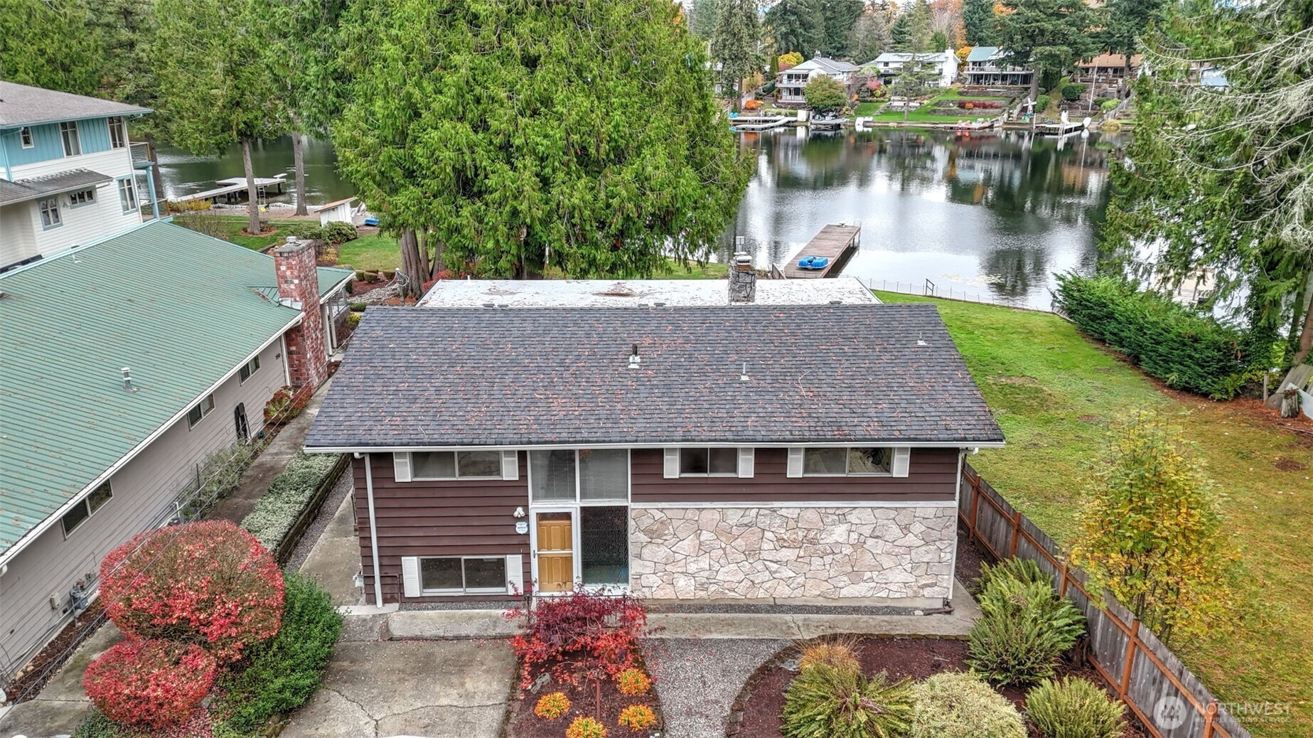Peaceful Living on a Small, Serene Lake