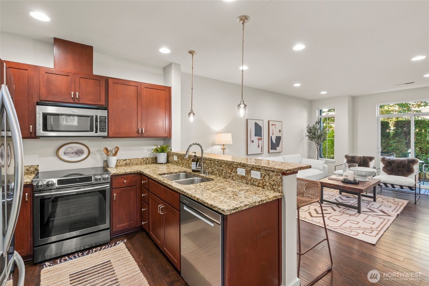 Open Concept design makes this perfect for hosting.