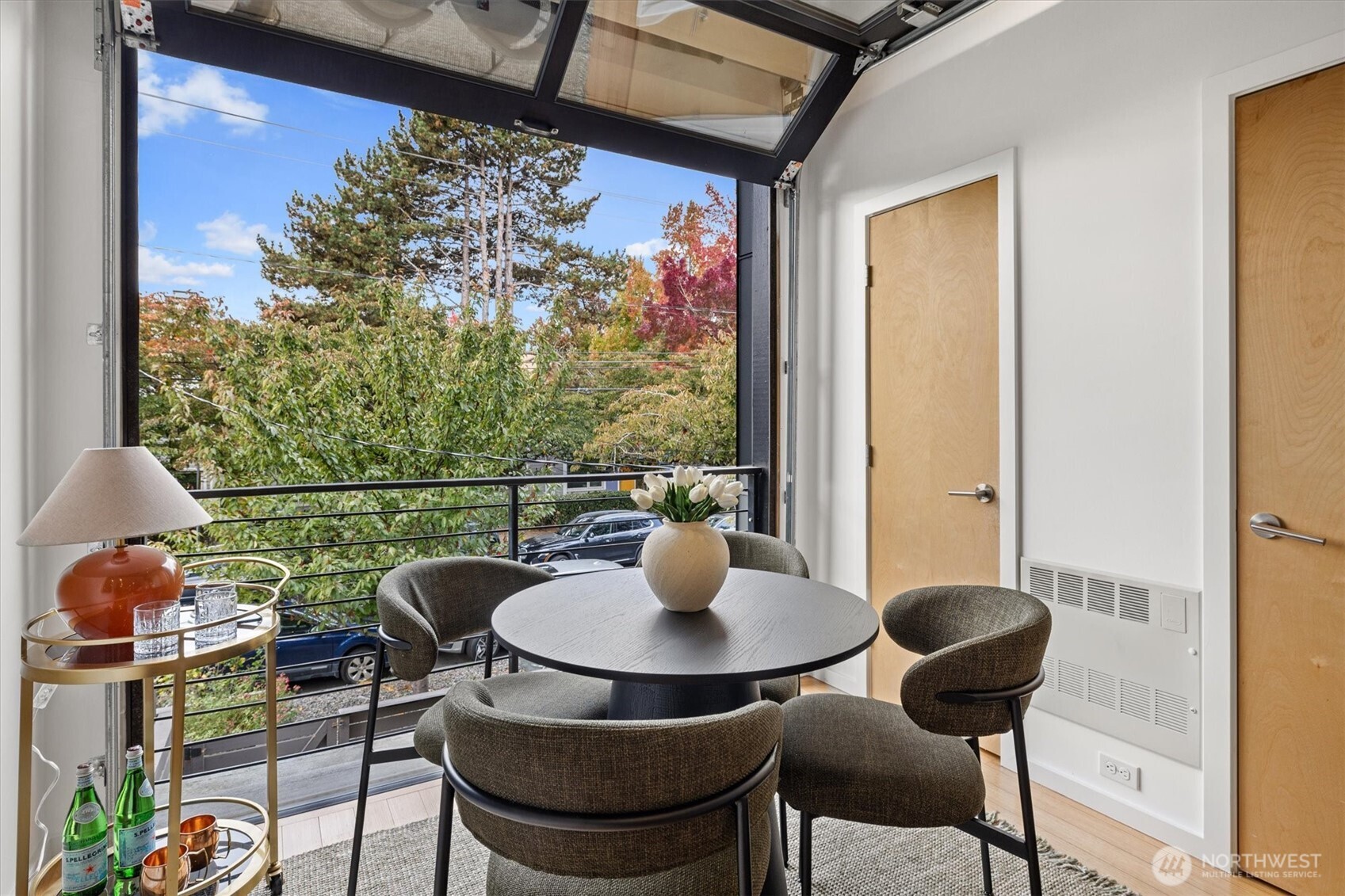 Bring the outdoors, in! A unique feature that is a showstopper!