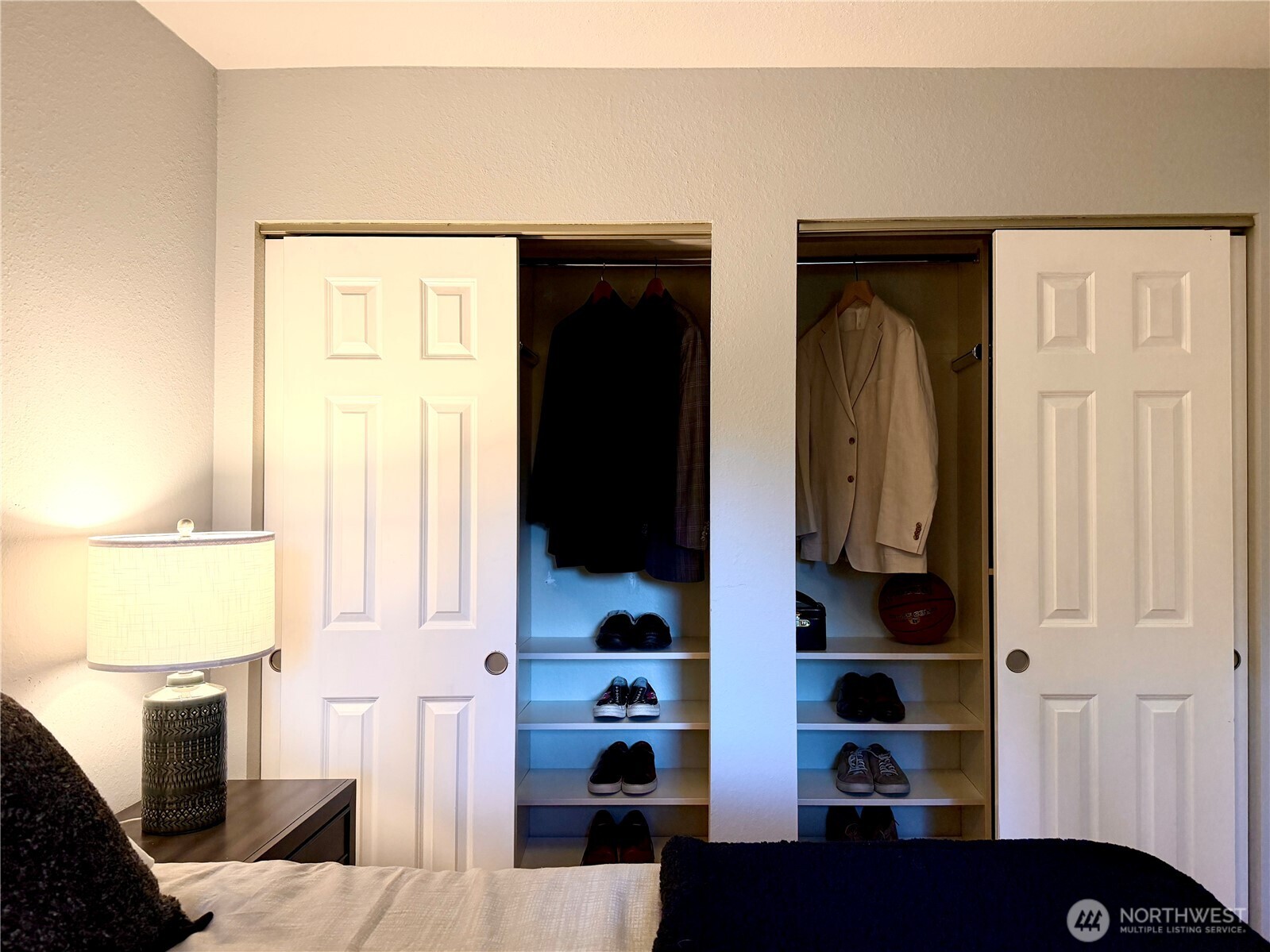 Custom closet space in every bedroom!