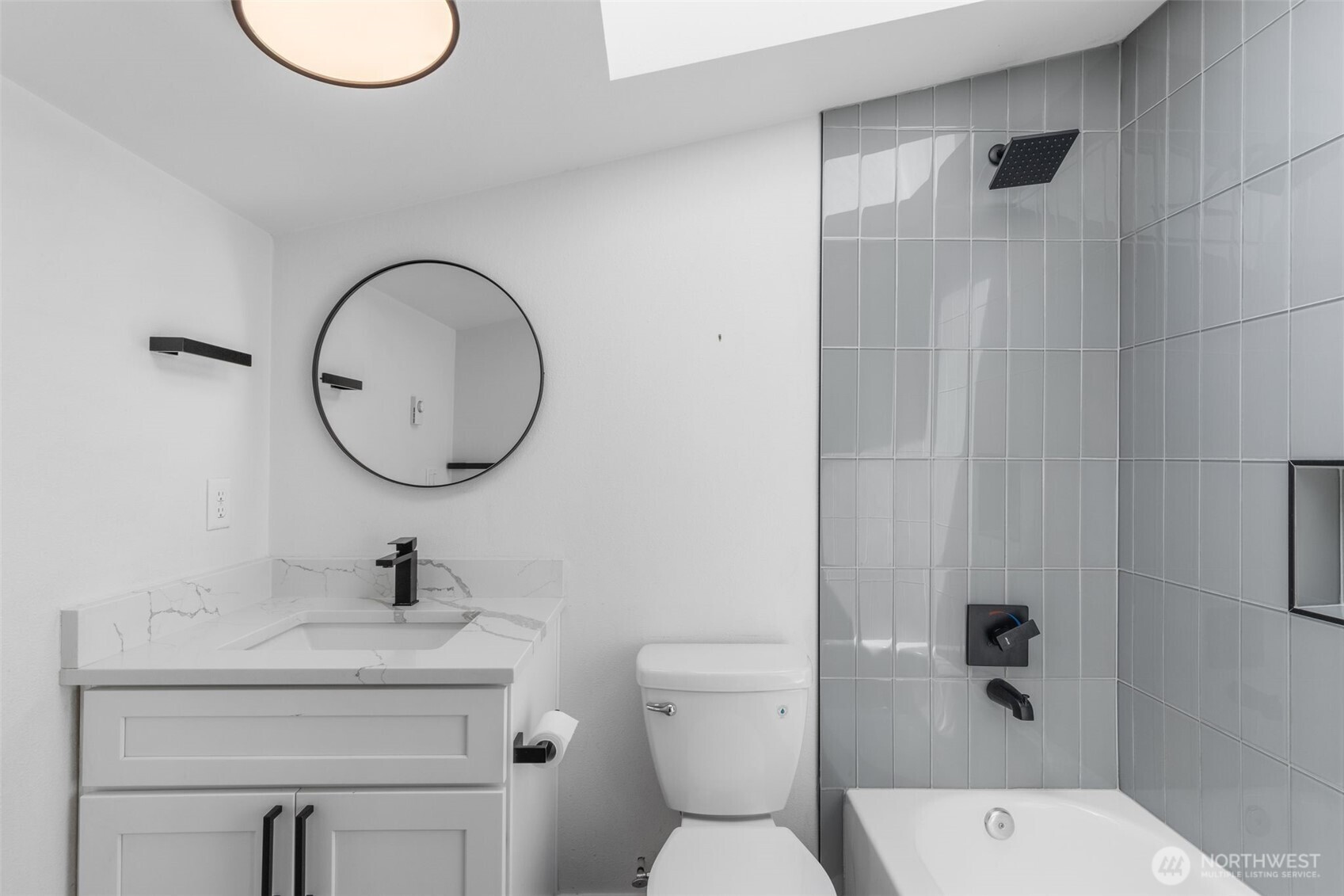 Elegant finishes make every morning feel like a hotel stay.