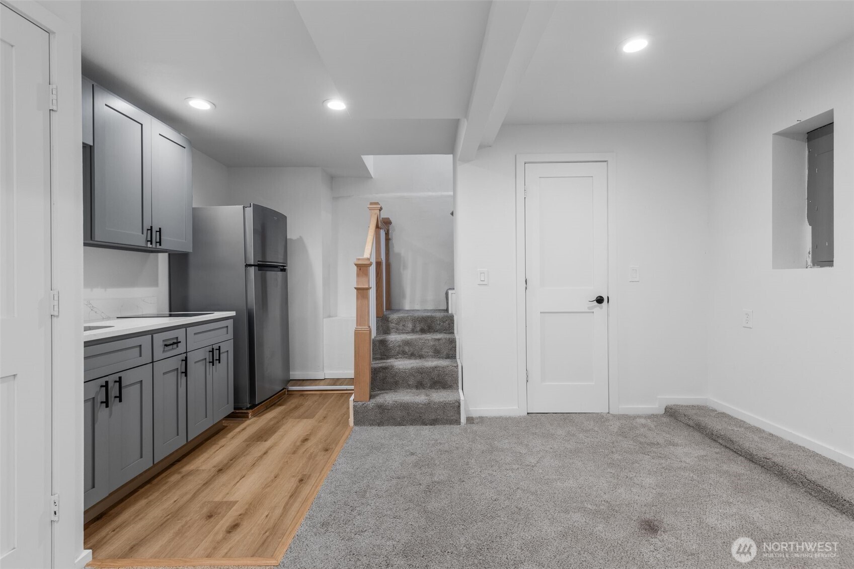 Fully finished ADU offers endless flexibility—ideal for guests, work, or income.