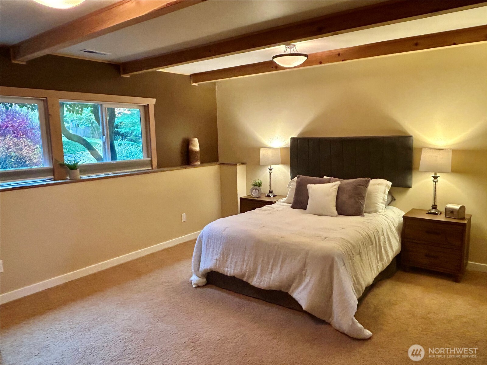 Lower level bedroom.