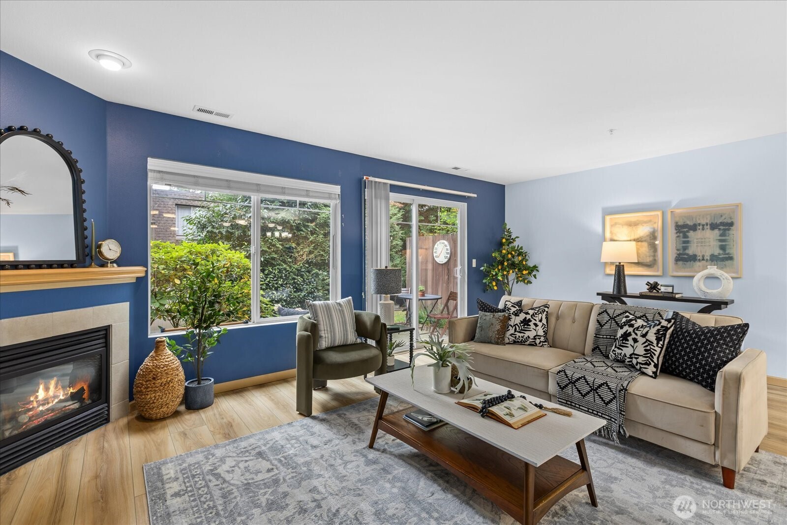 Light and bright living room