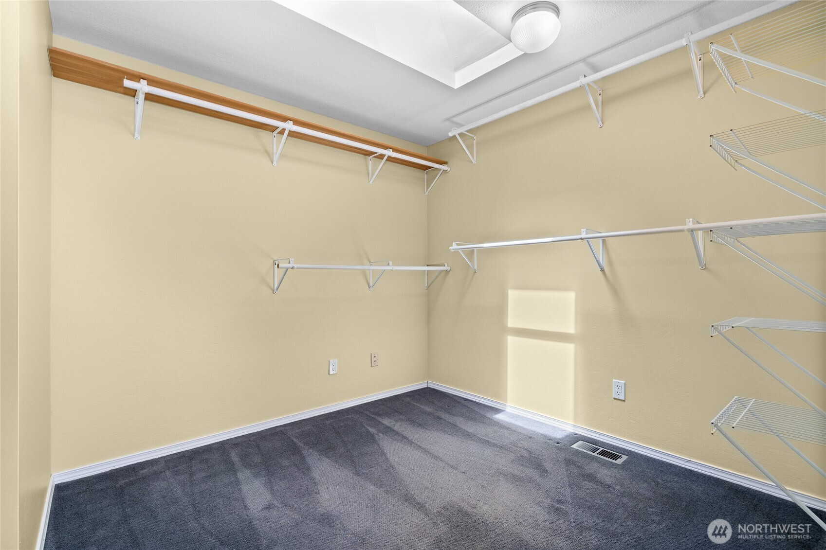 Huge walk-in closet in upper primary.