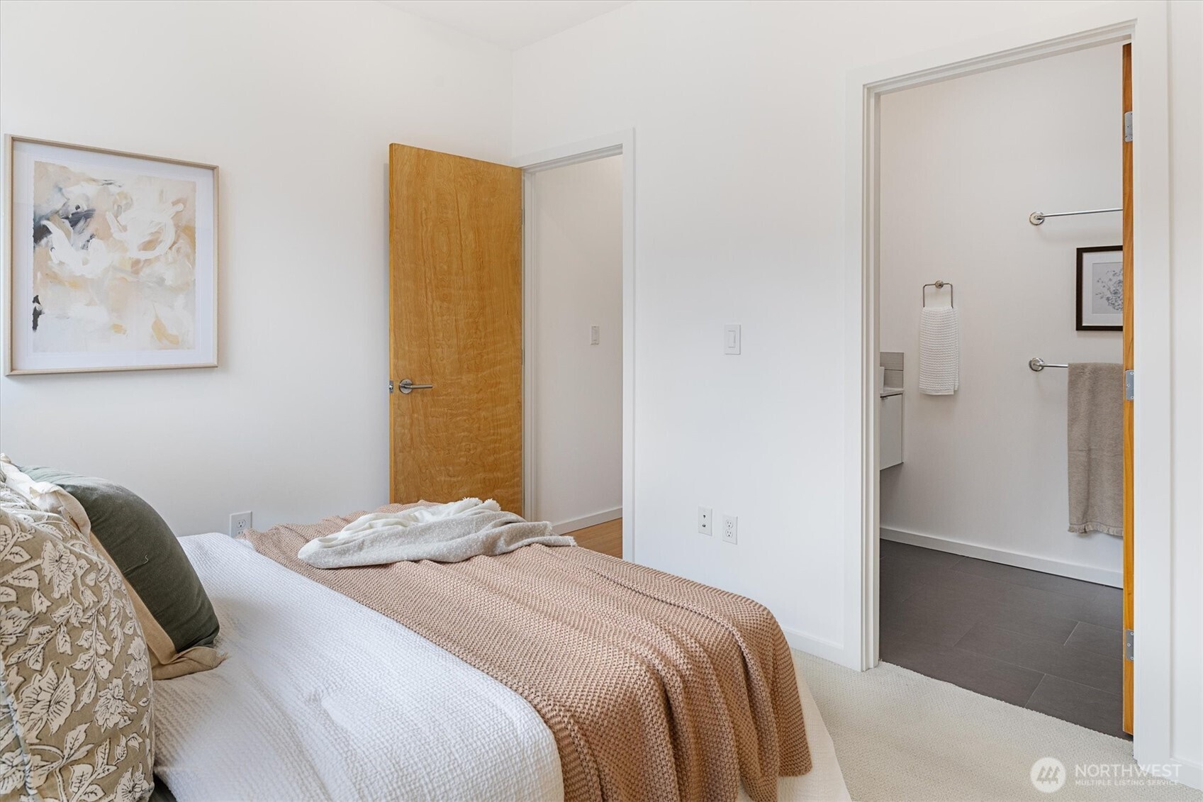 Primary suite is showered with natural light!