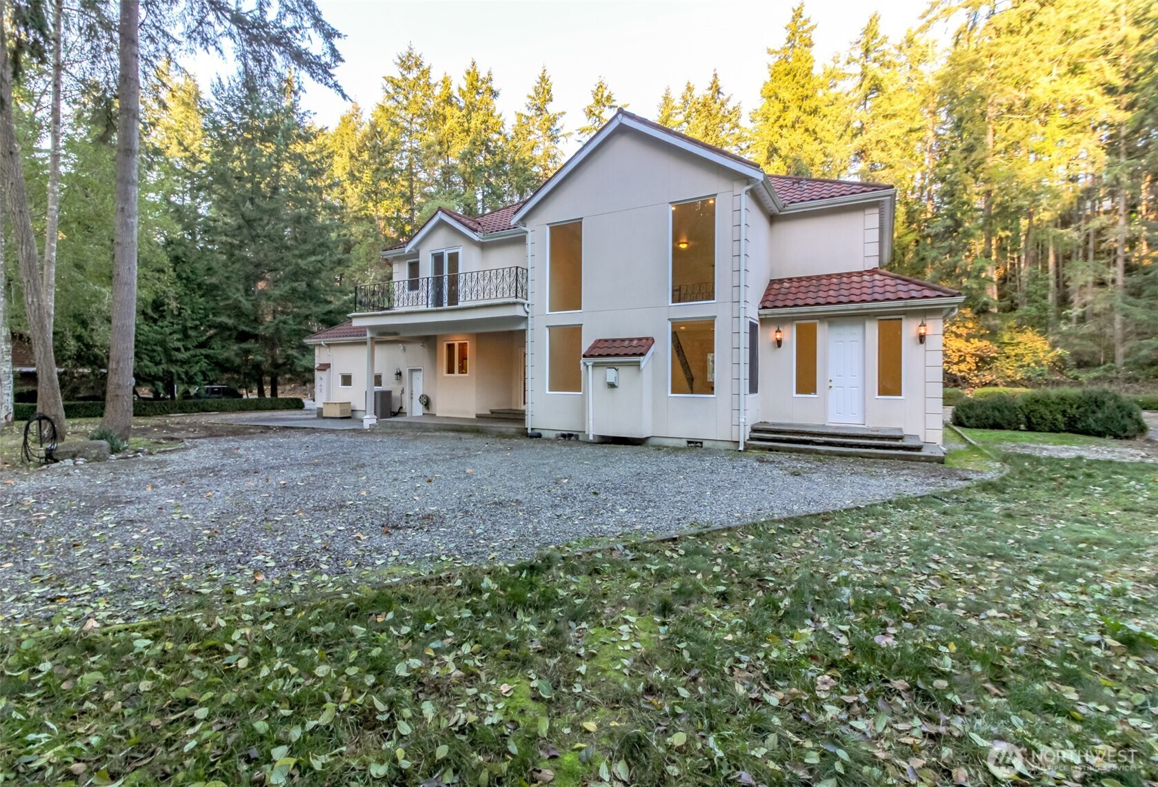 View of exterior from the east side of property