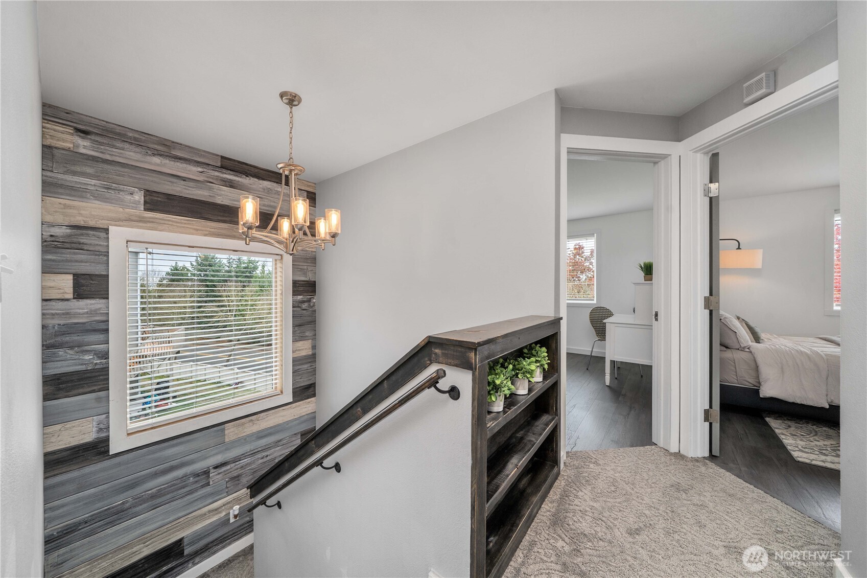 Head upstairs to find three spacious bedrooms and two bathrooms.